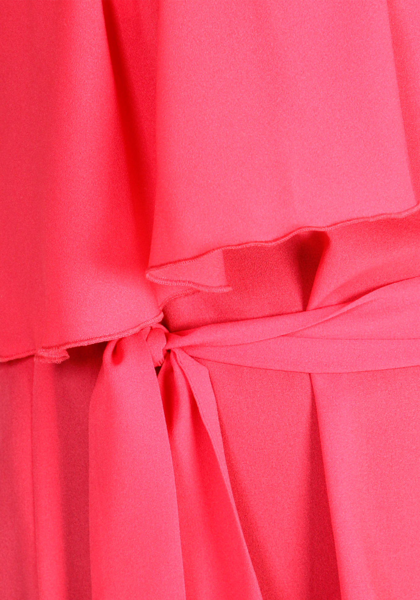 Блуза с воланом и поясом на талии Julia Weber, цвет розовый, размер 46 - фото 4