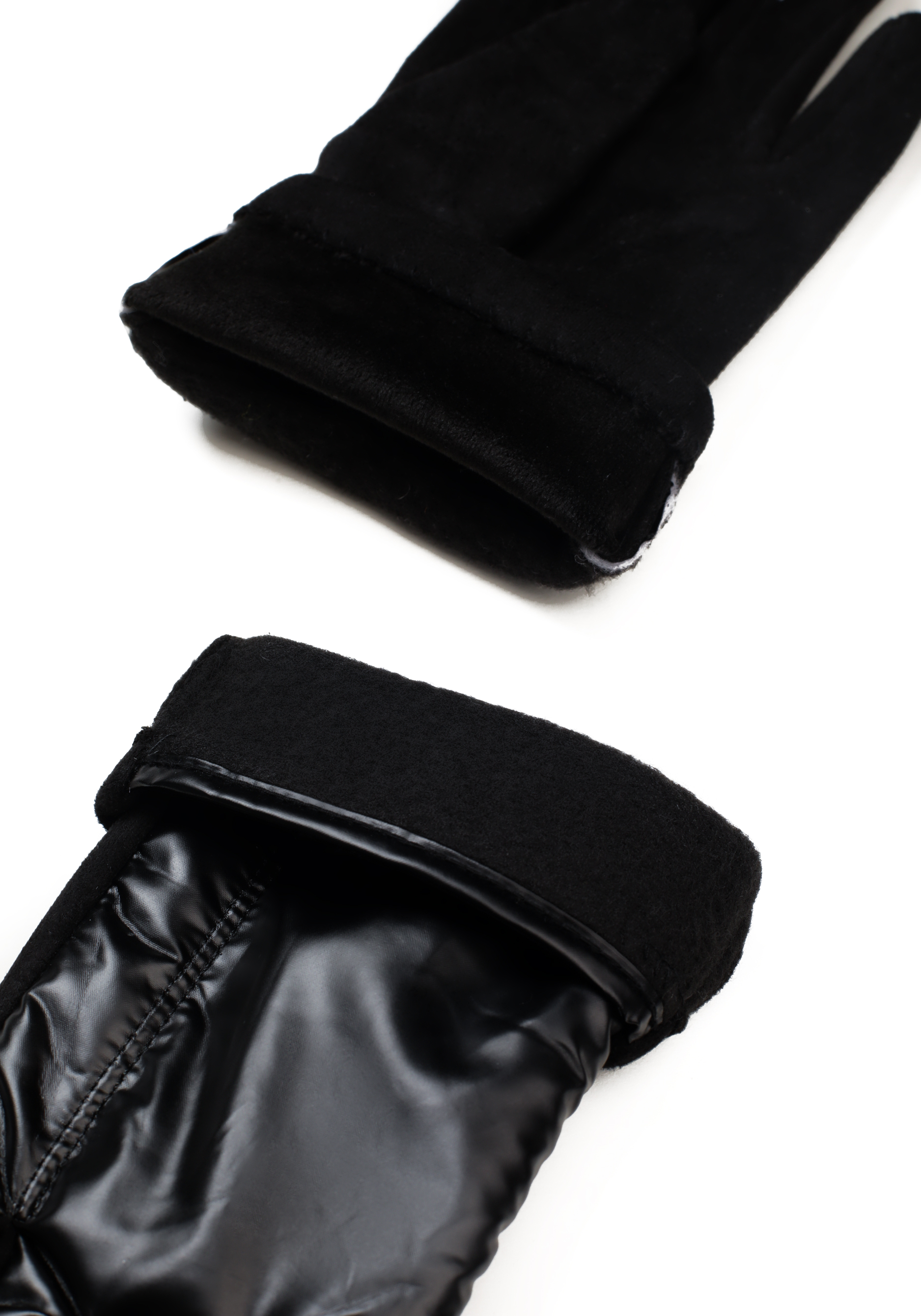 Перчатки женские "Прекрасная пора" Zolinger, цвет черный, размер one size - фото 4