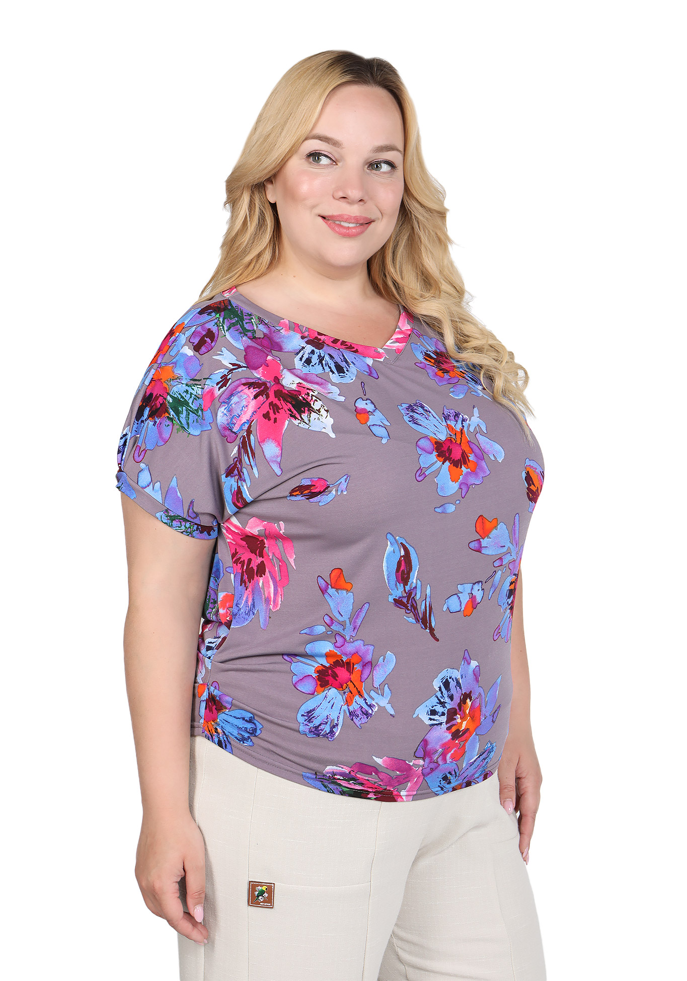 Блуза "Волшебное свидание", размер 48, цвет мятный - фото 10