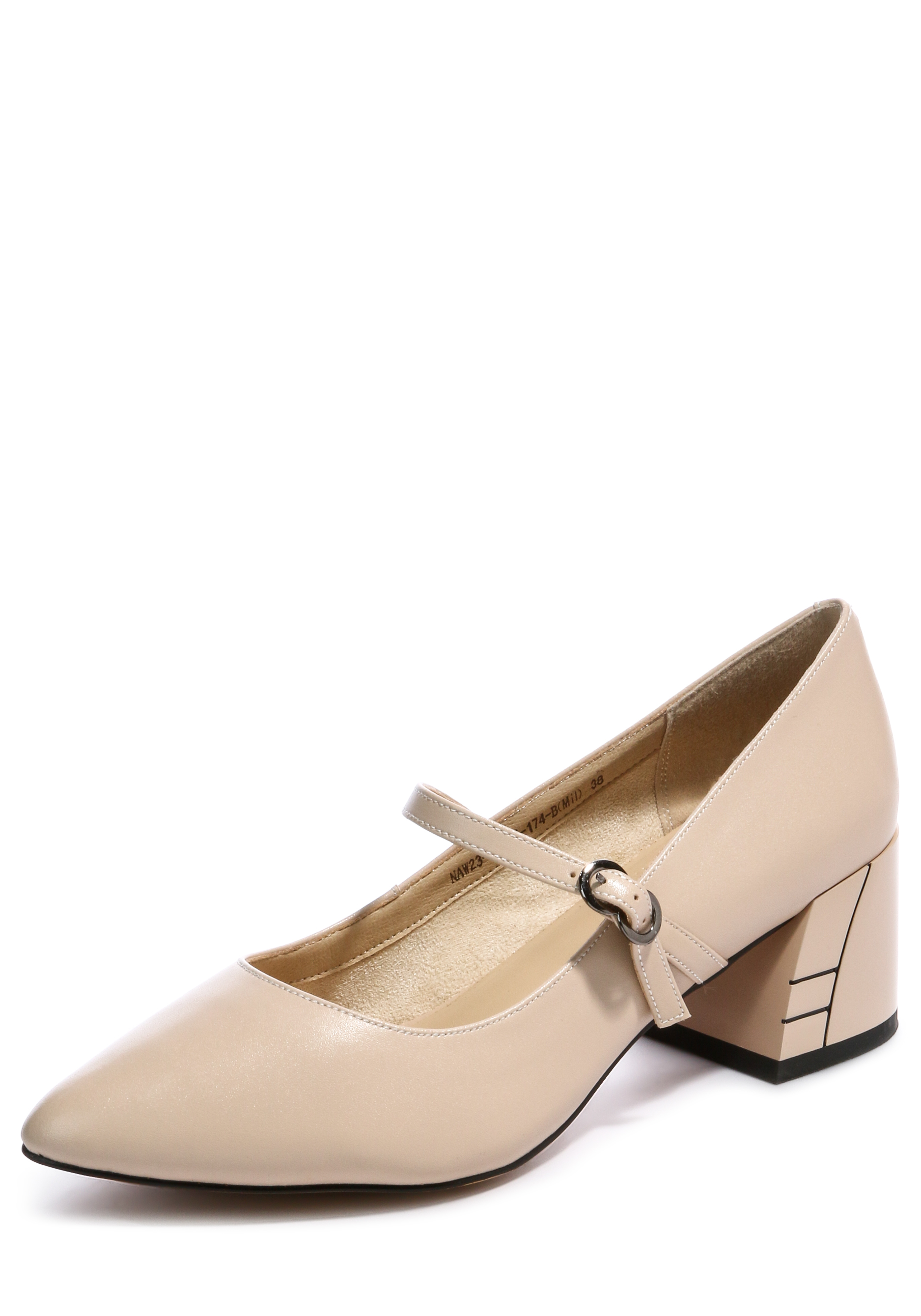 Туфли женские "Мия" MILORES, цвет бежевый, размер 37 - фото 1