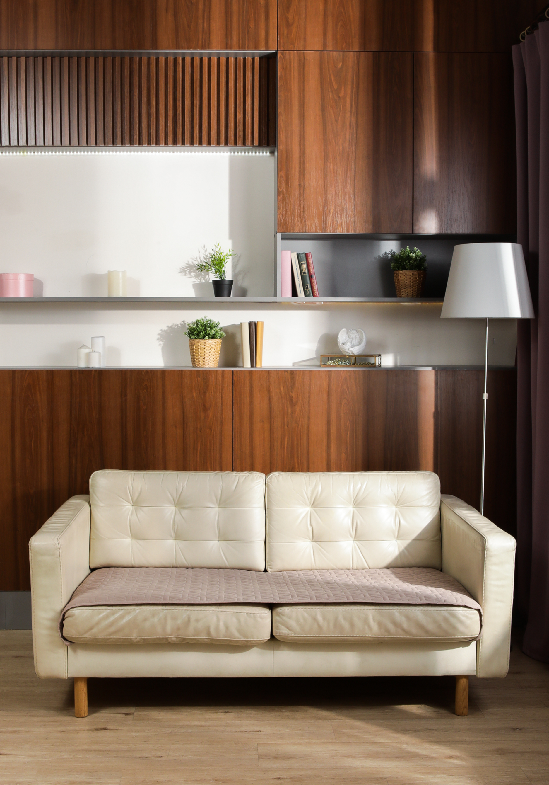Накидка на диван "Самира", цвет серый, размер 70*200 - фото 7