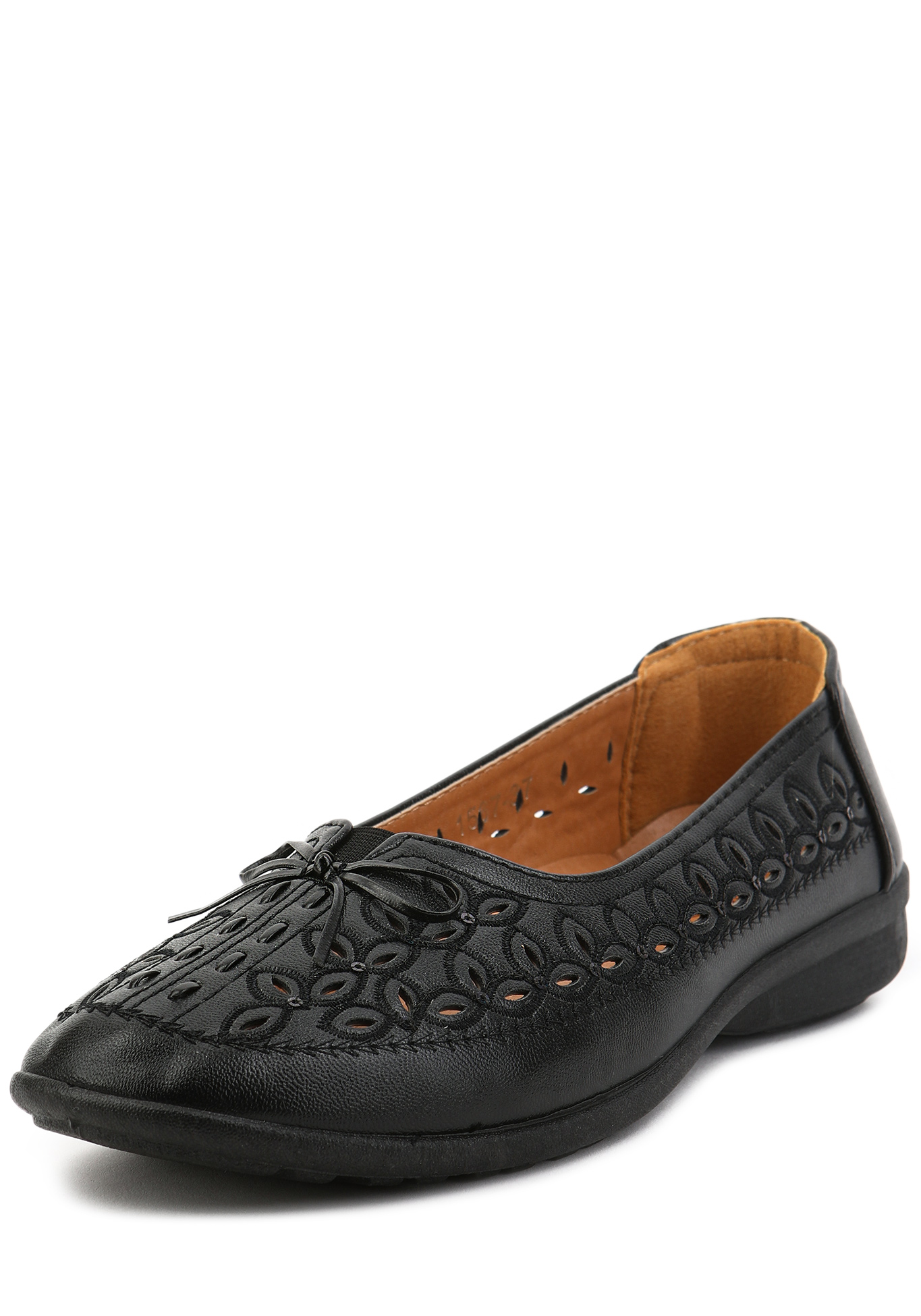 Туфли женские летние "Аннабель" AOWEI, размер 36, цвет черный - фото 1