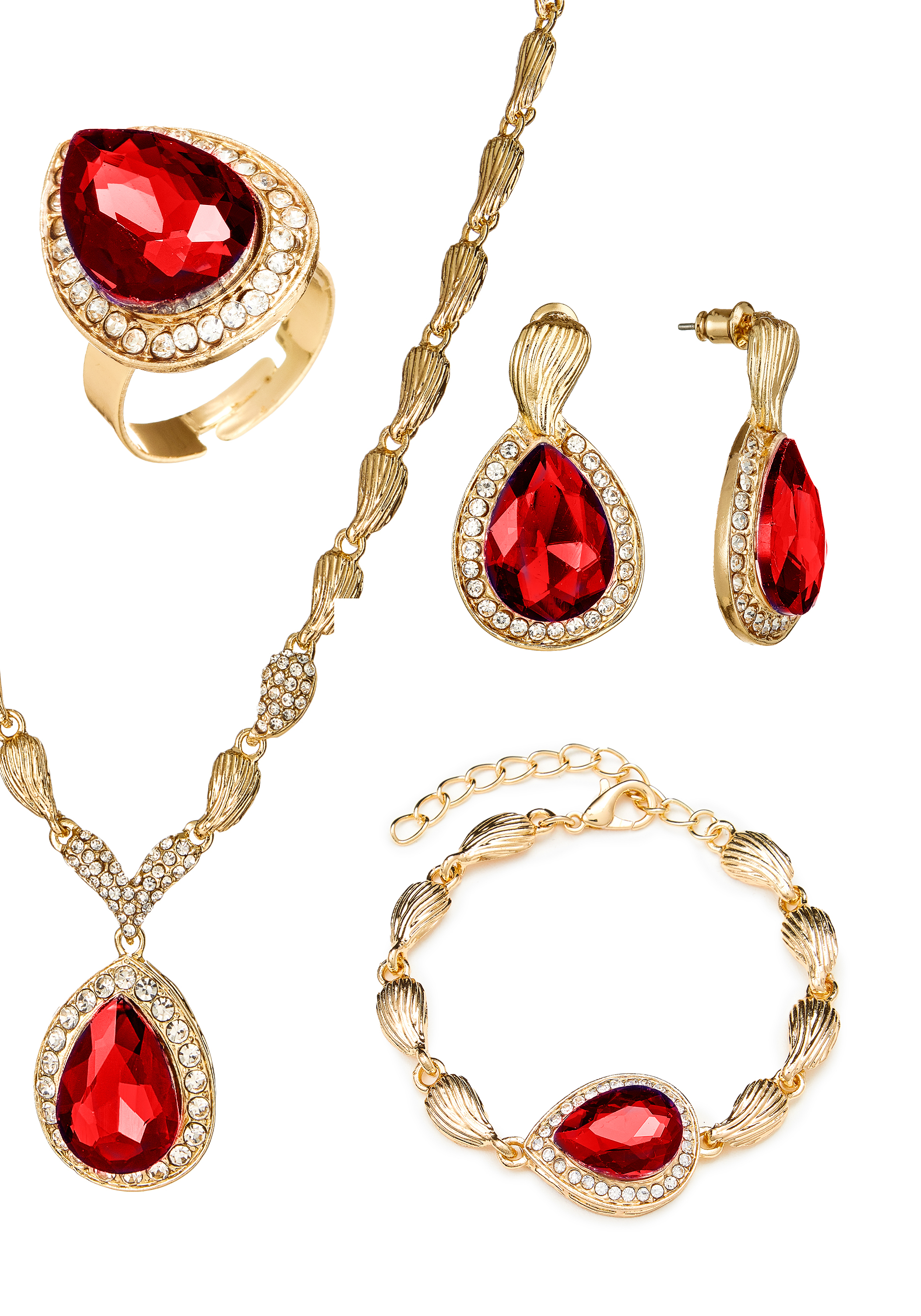 Комплект "Подарок королевы" Apsara, цвет красный, размер - - фото 1