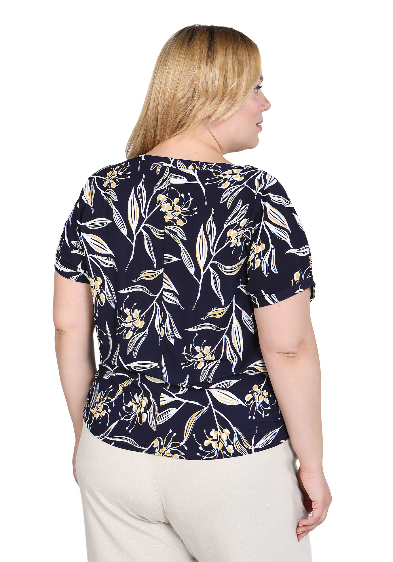 Блуза "Волшебное свидание", размер 48, цвет мятный - фото 3