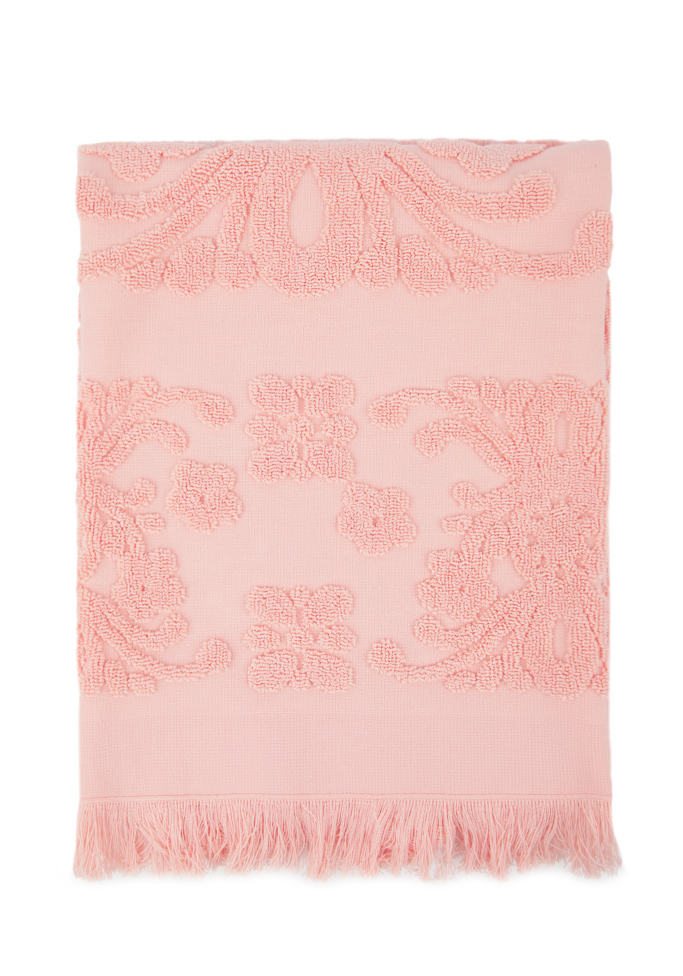 Полотенце с бахромой "Мерсин" ARYA HOME, цвет кораловый, размер 30x50 - фото 4