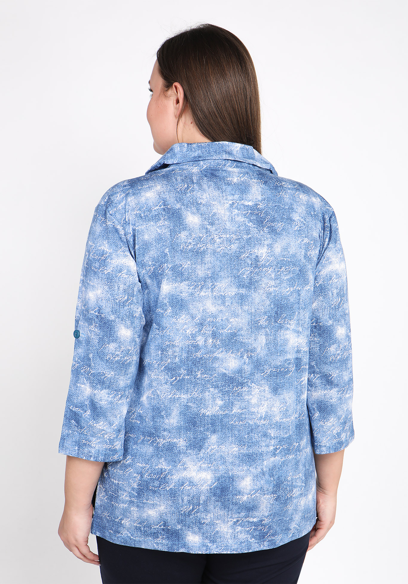 Блуза "Нежное цветение" Алтекс, размер 54 - фото 8