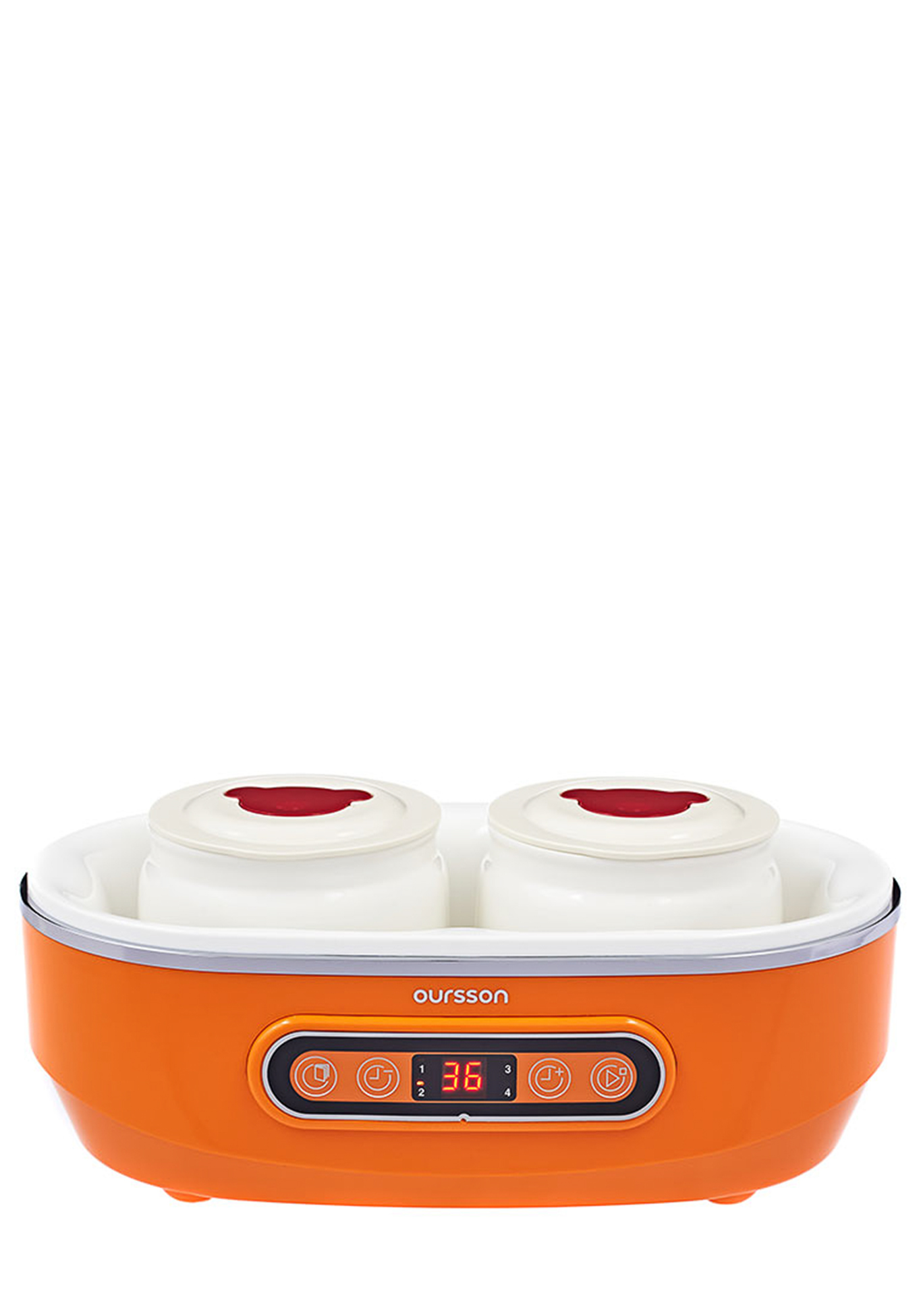 Йогуртница-ферментатор от Oursson Oursson, цвет оранжевый - фото 3