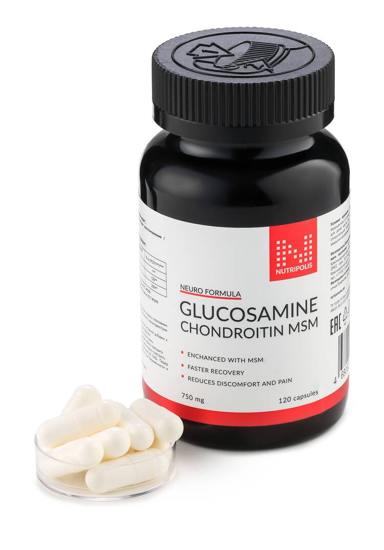 Глюкозамин Хондроитин МСМ, 2 шт. шир.  750, рис. 2