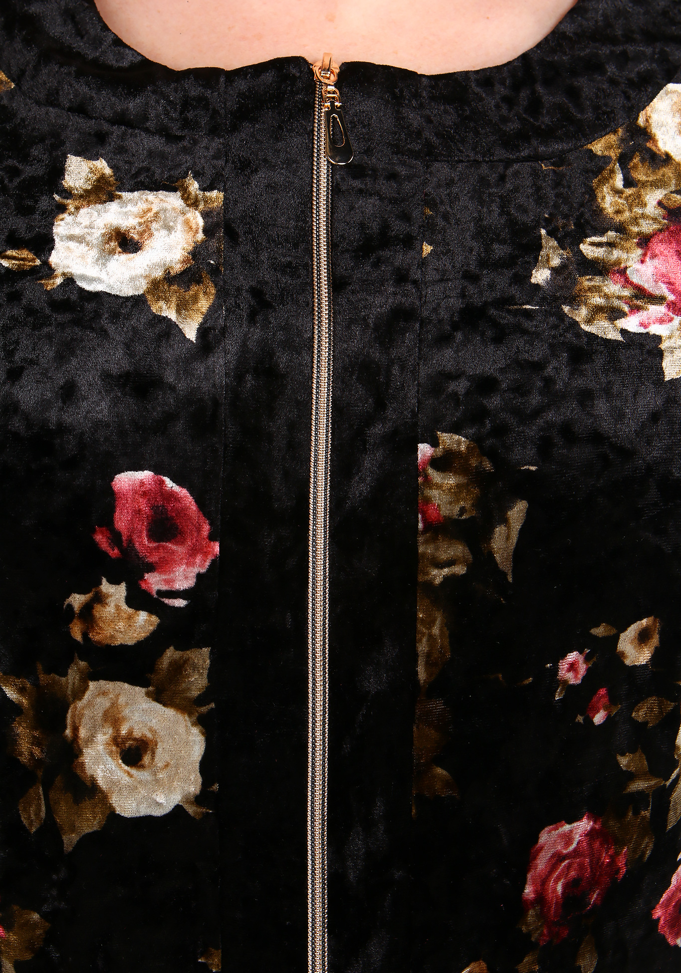 Костюм с цветочным принтом на молнии Bianka Modeno, размер 50 - фото 6