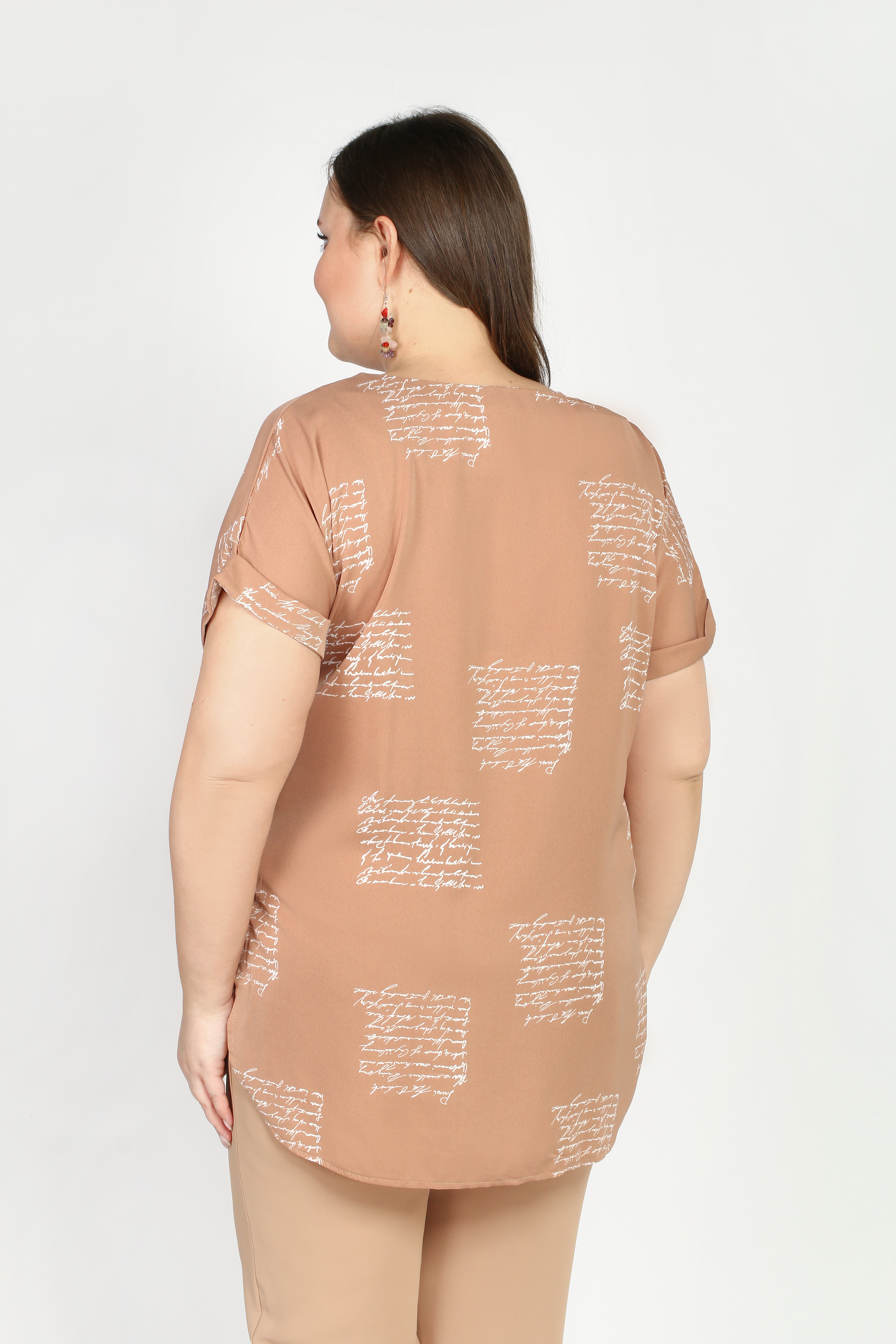 Блуза "Сказочные мечты" Julia Weber, размер 50, цвет красный - фото 7