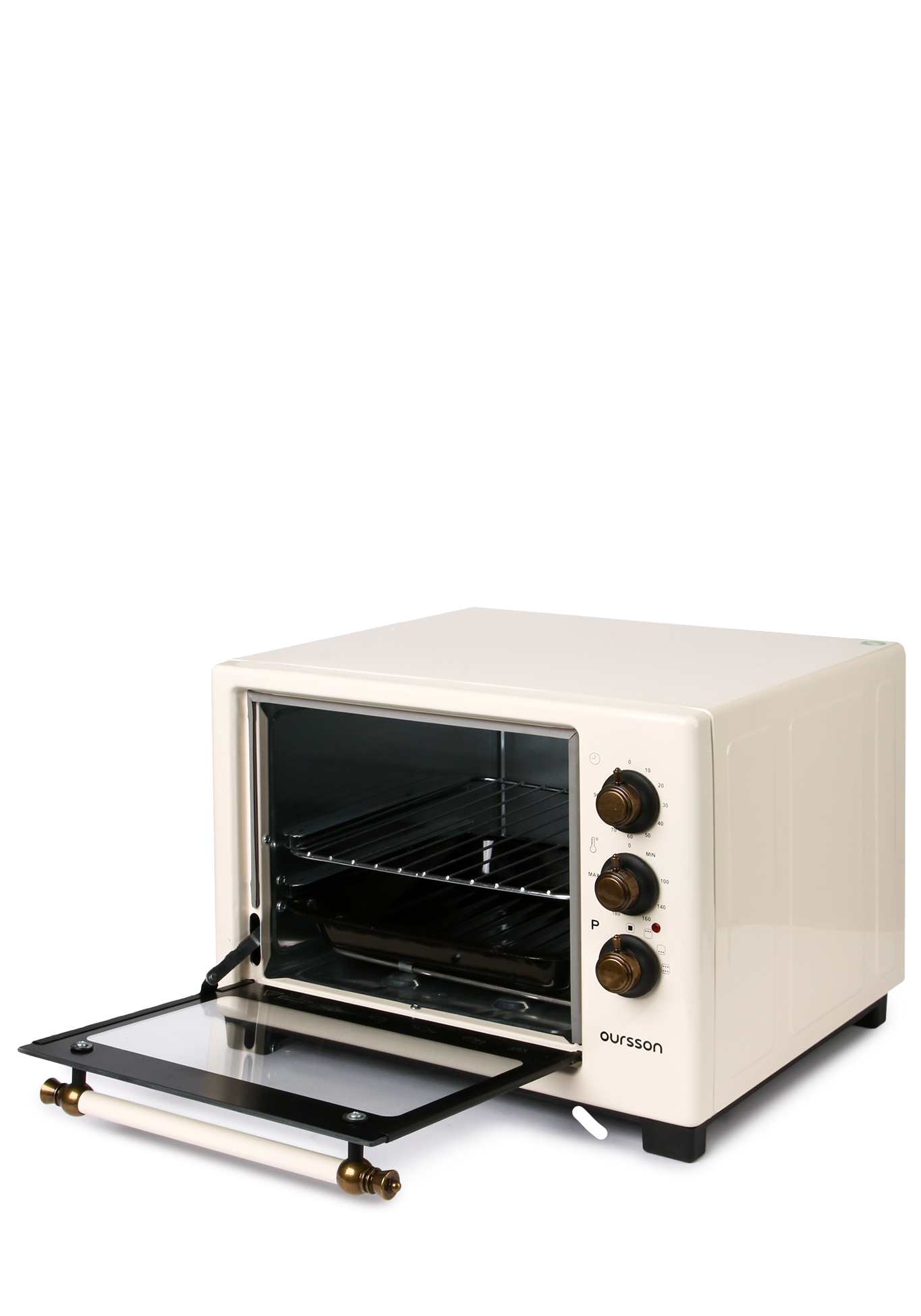 Компактная электрическая мини-печь "LUX" Oursson, цвет белый - фото 2