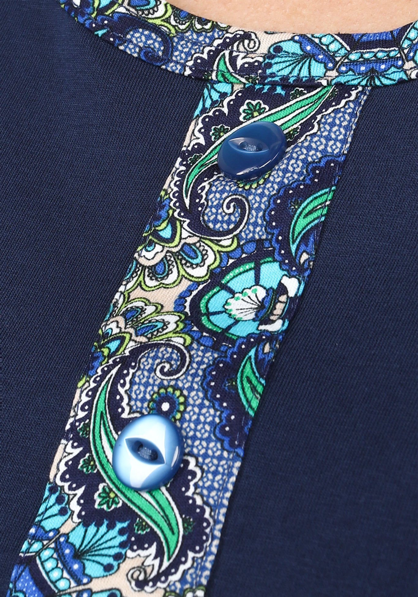 Пижама "Уютный сон" Алтекс, размер 48, цвет темно-синий - фото 3