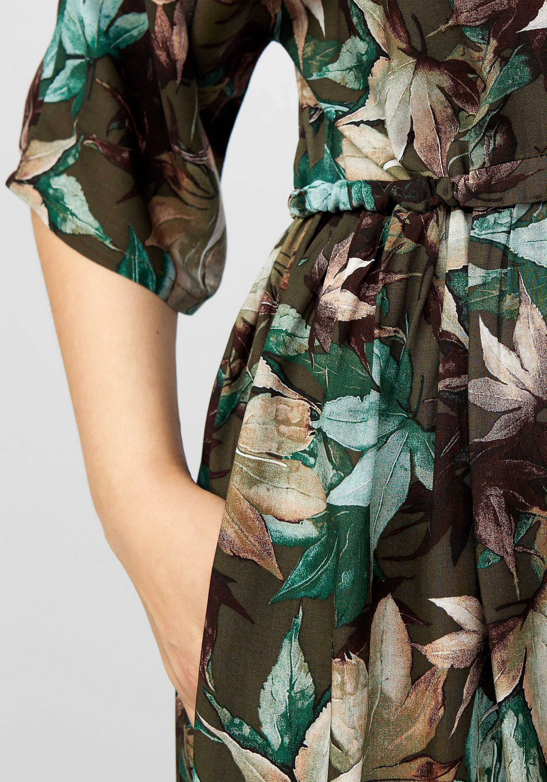 Платье женское "Лейла" Синель, размер 60, цвет мультиколор - фото 5