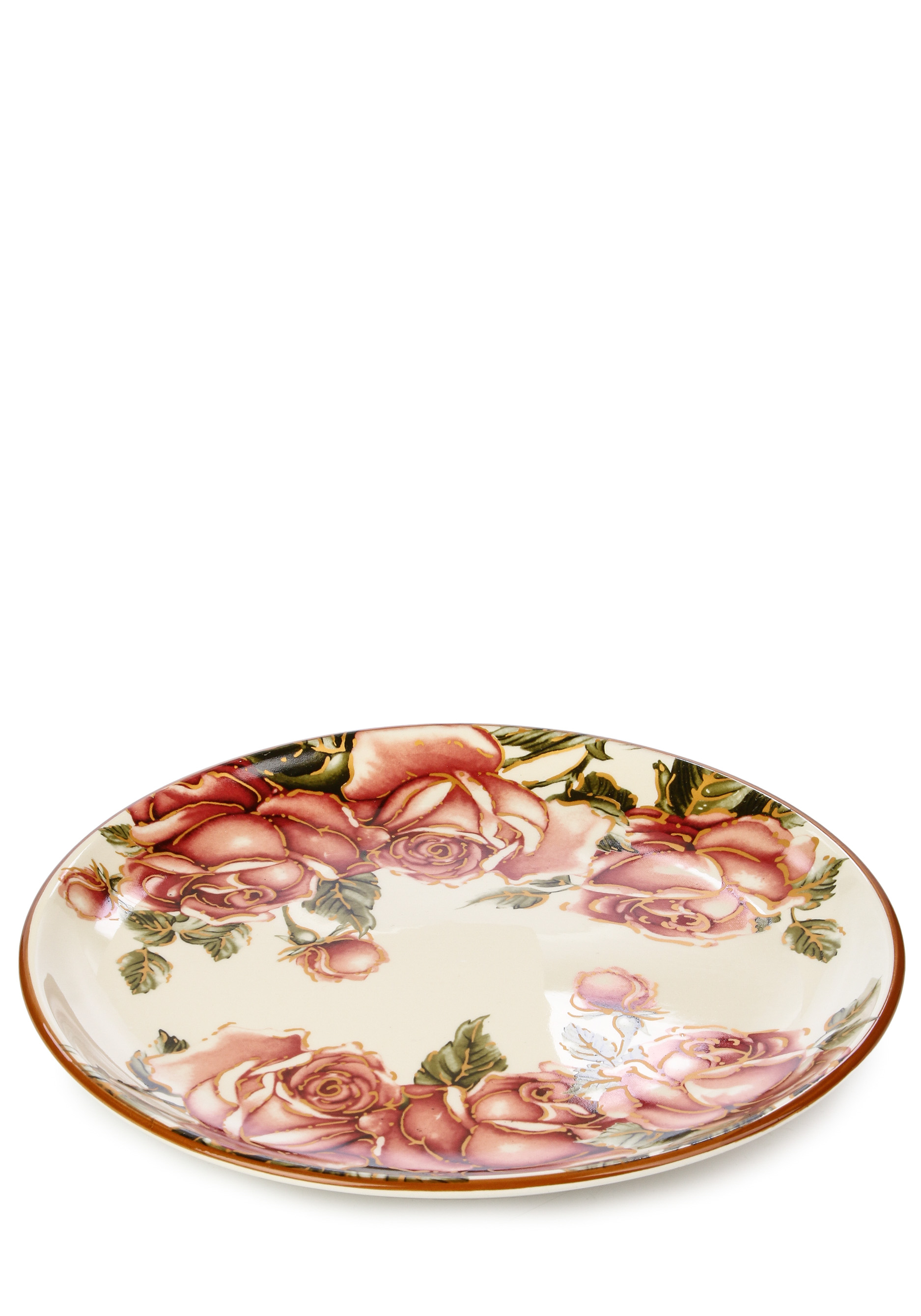 Тарелка сервировочная "Корейская роза" AGNESS, цвет бежевый, размер 21 см - фото 6