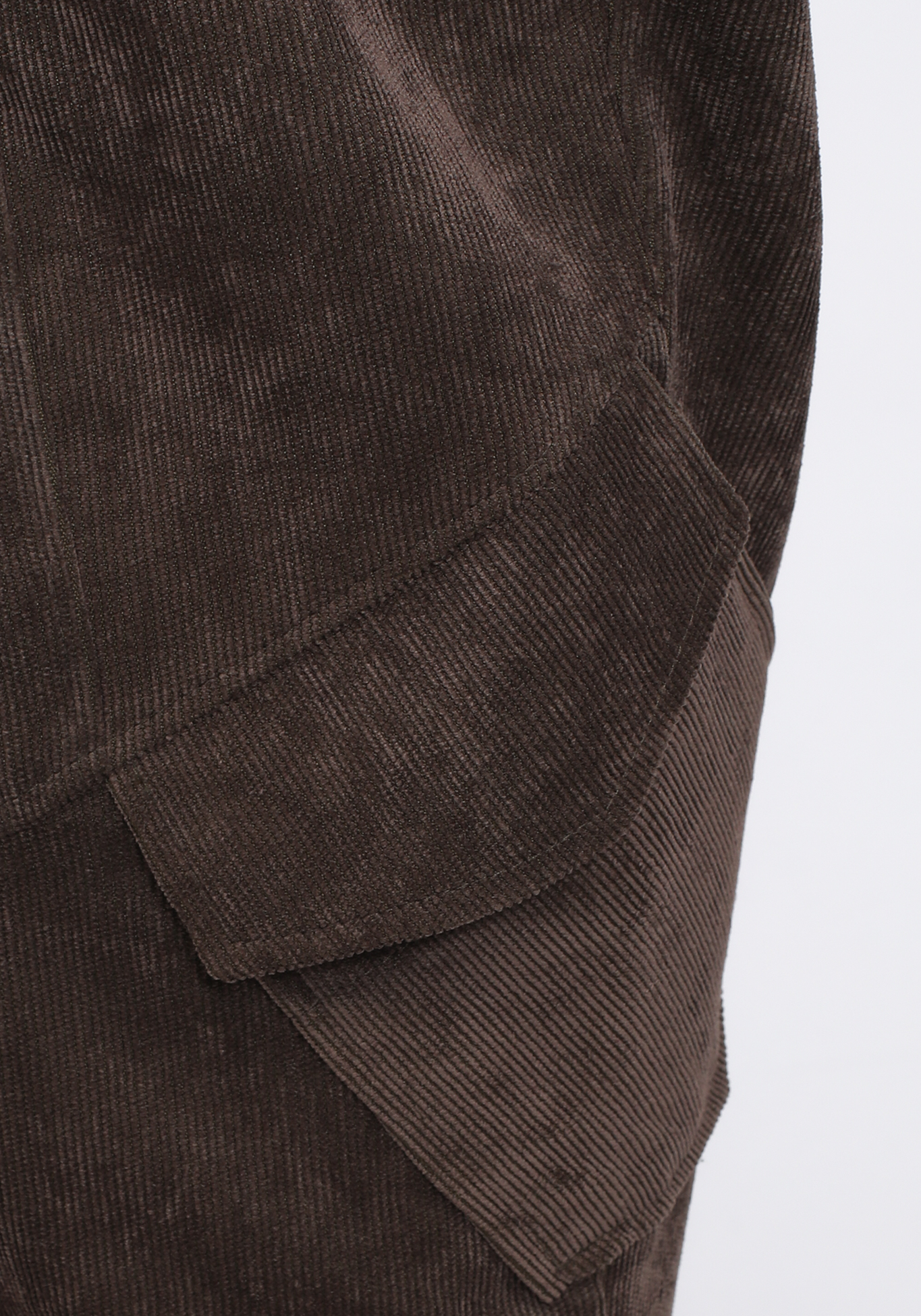 Брюки вельветовые с карманами GalaGrosso, размер 50, цвет бежевый - фото 5