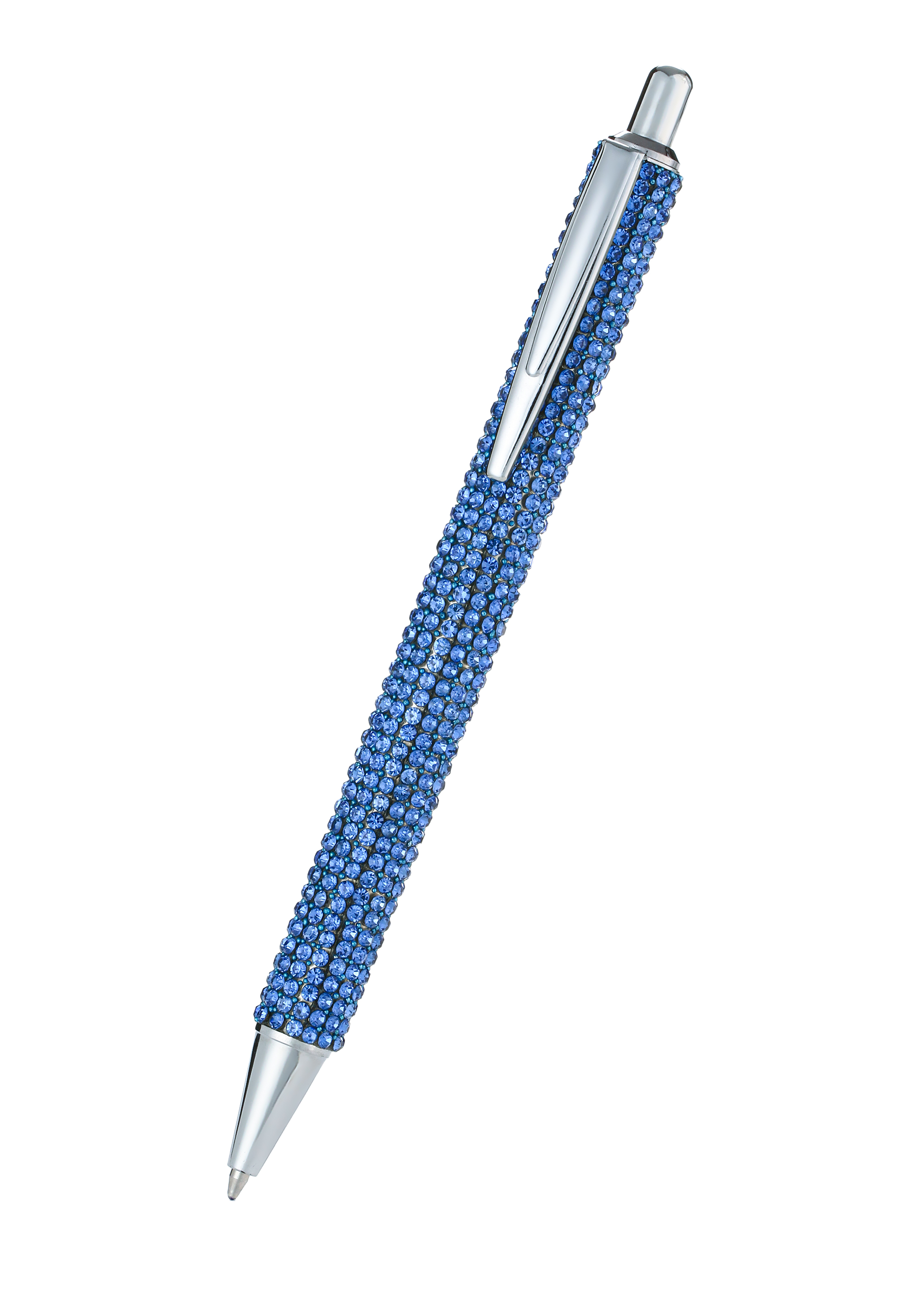 Ручка с кристаллами ручка для сумки 57 см голубой