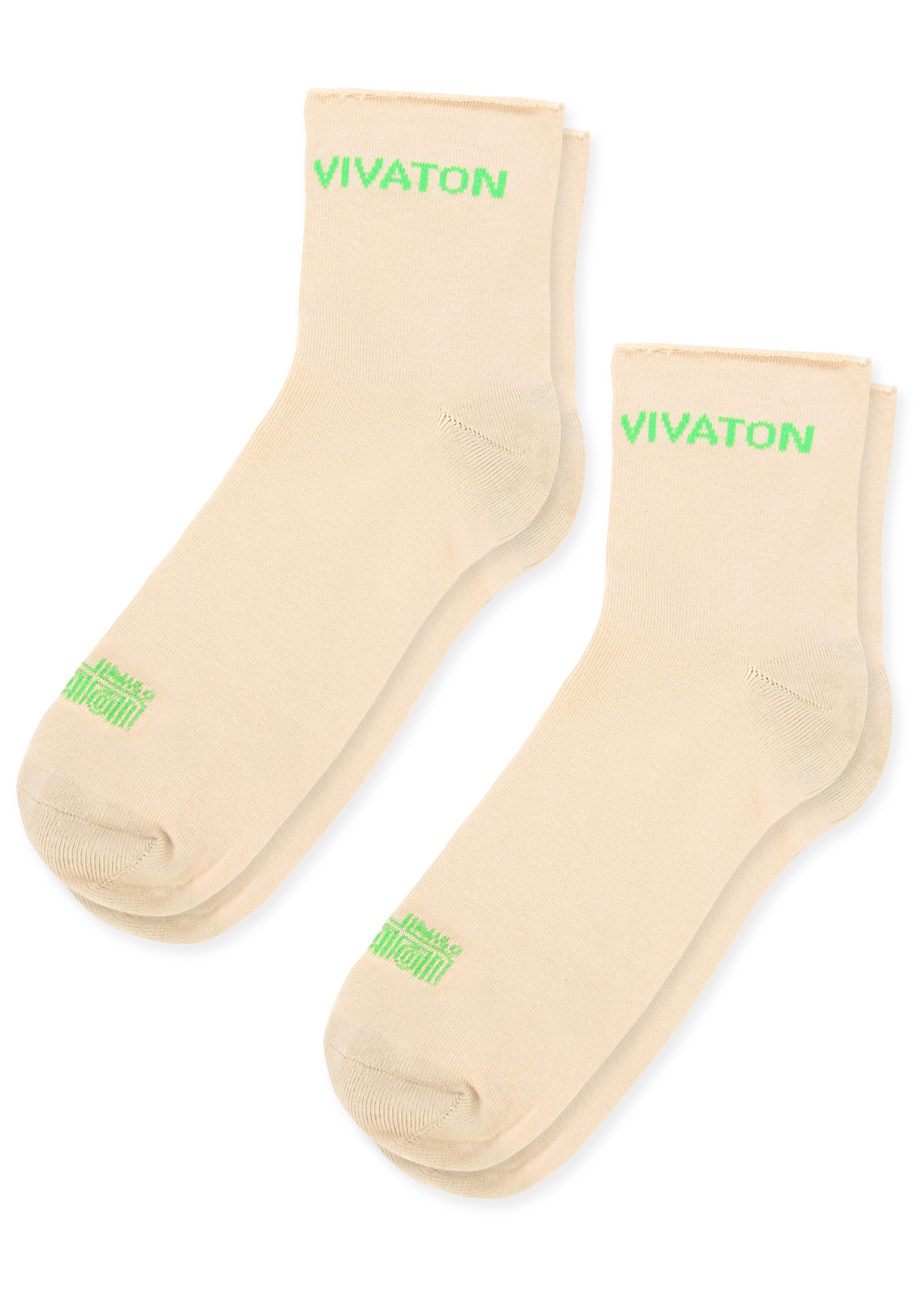 Носки "Виватон" Vivaton, цвет бежевый, 2 шт, размер 29-31 - фото 2