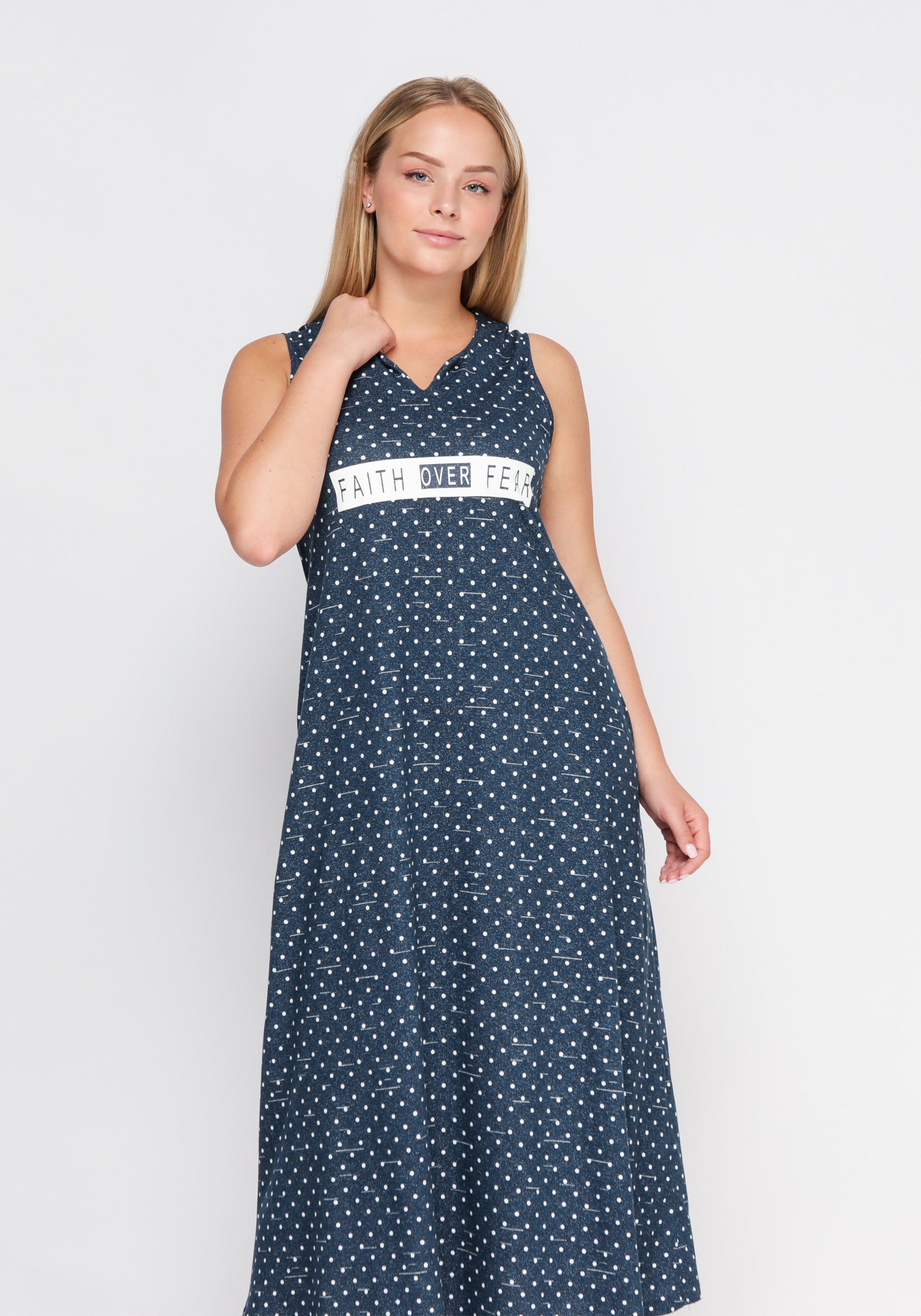 Платье "Цецилия" NATALI, цвет синий, размер 52 - фото 3