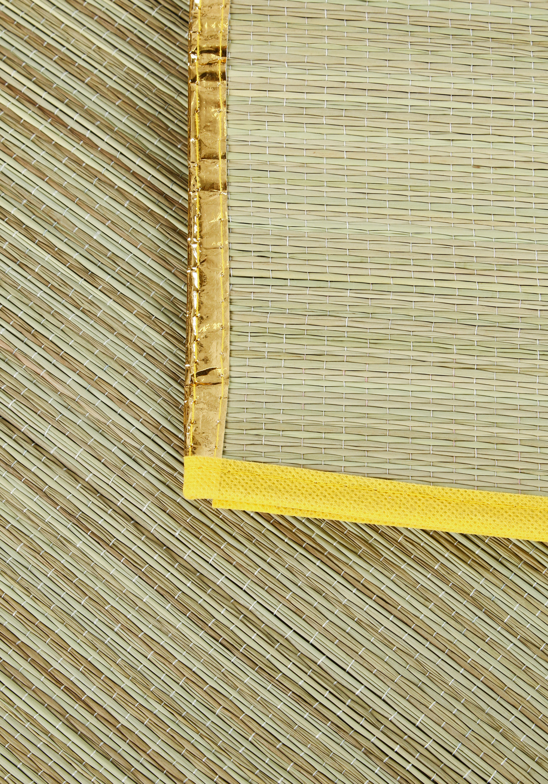 Комплект соломенных ковриков, 2 шт. Гутен Морген, цвет хаки, размер 120*180 - фото 4