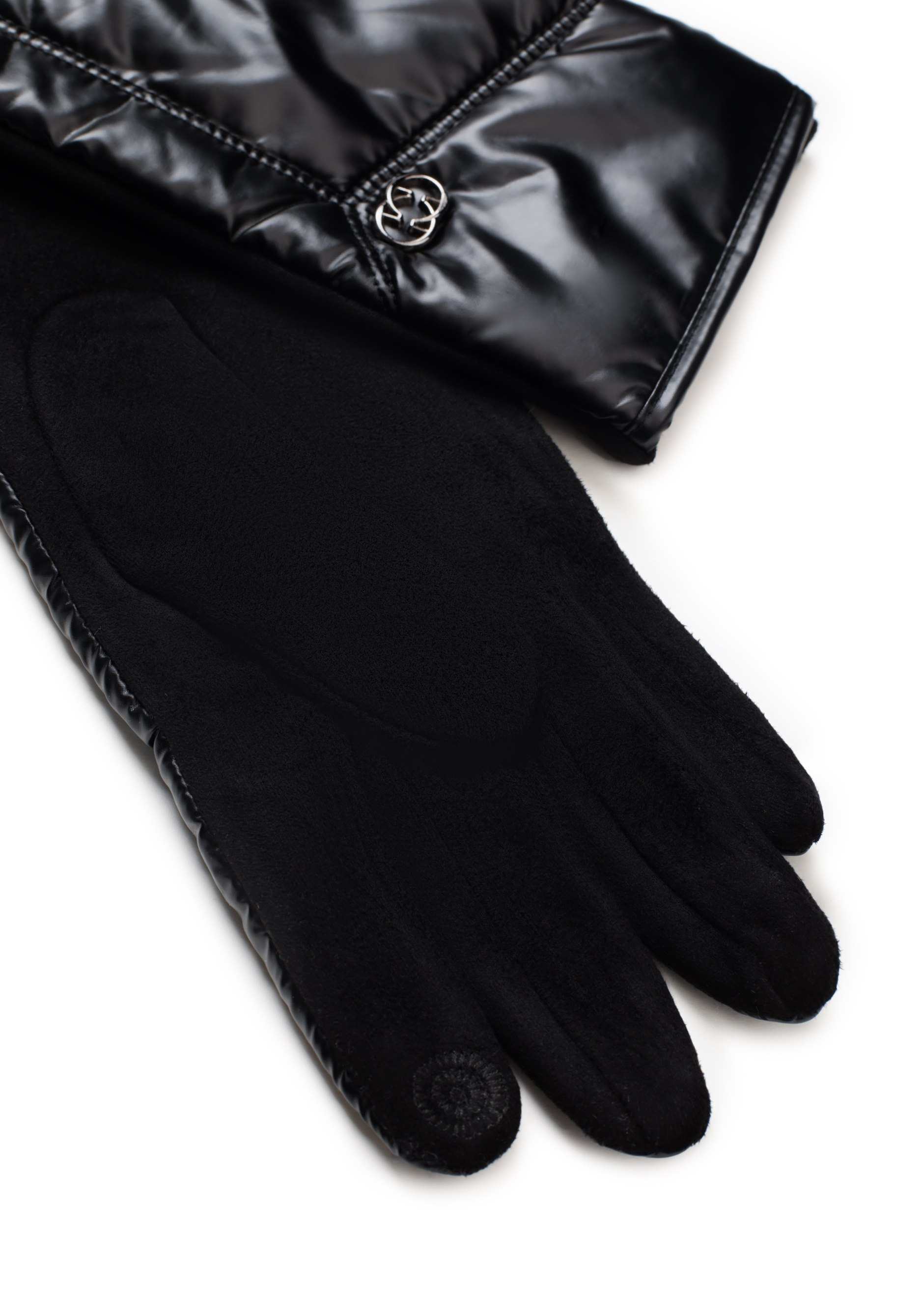 Перчатки женские "Прекрасная пора" Zolinger, цвет черный, размер one size - фото 3