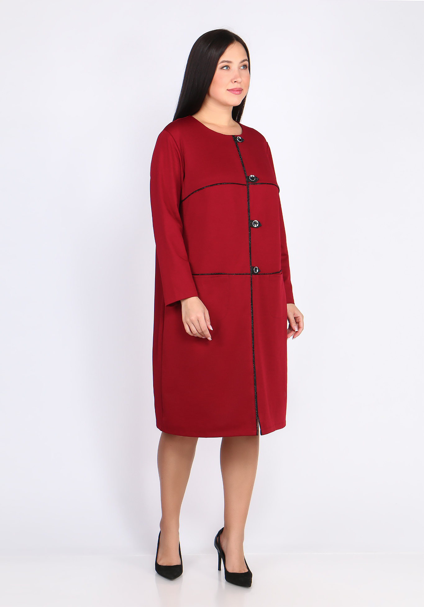 Платье "Идеальное мгновение" Bianka Modeno, размер 48, цвет красный - фото 3