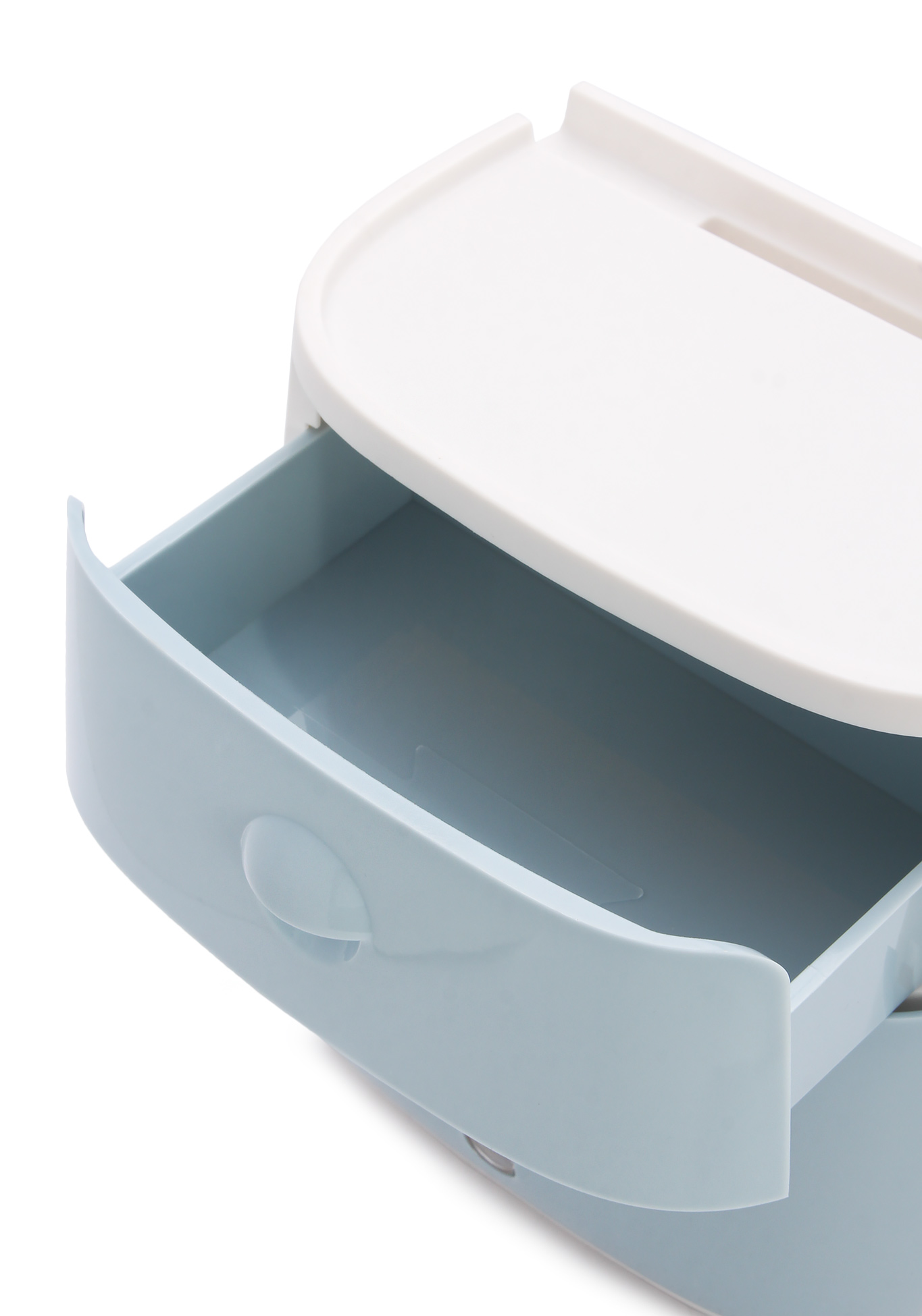 Супер-диспенсер для туалетной бумаги, цвет голубой - фото 3