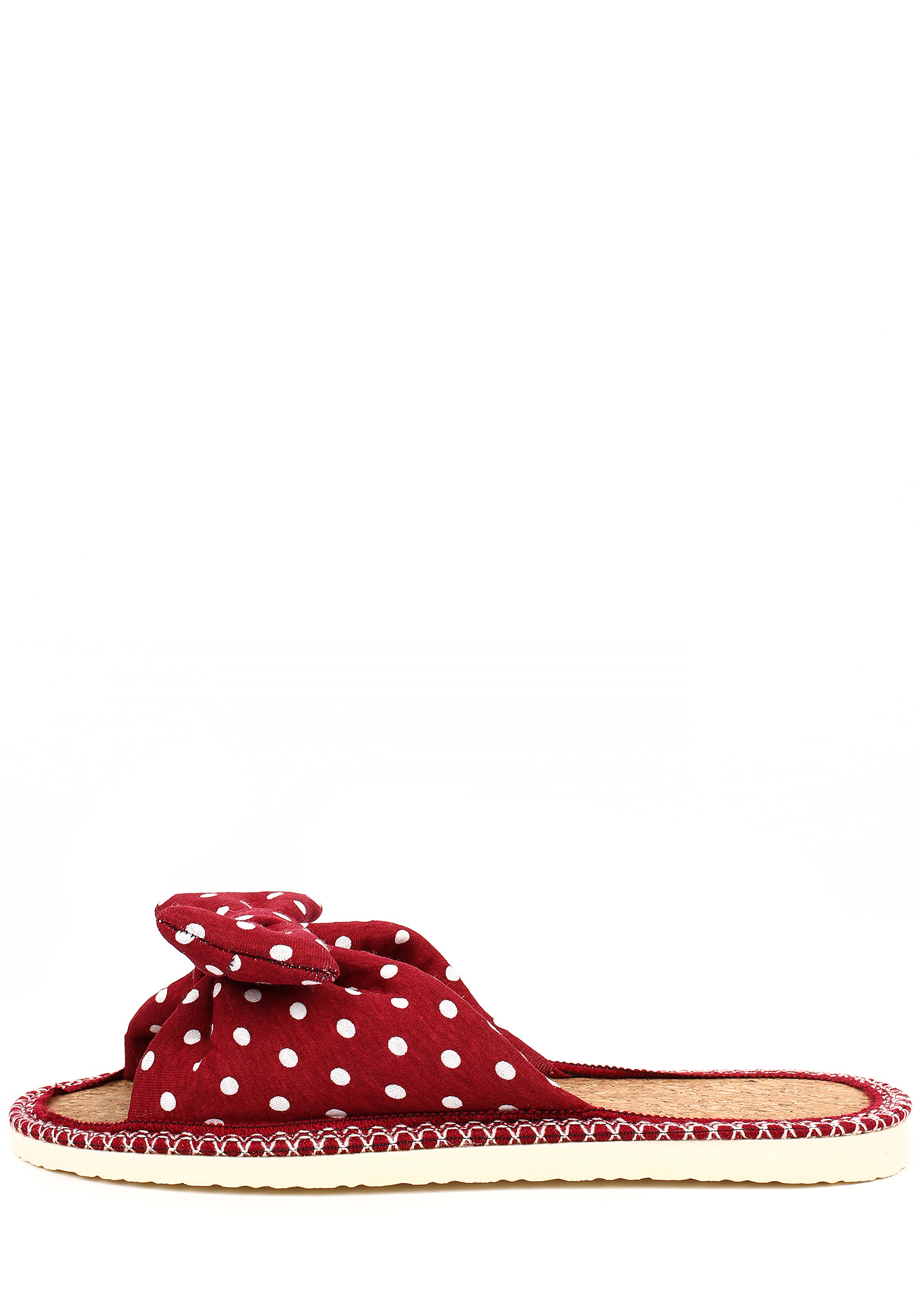 Тапочки женские "Модный горошек", цвет красный, размер 36 - фото 2