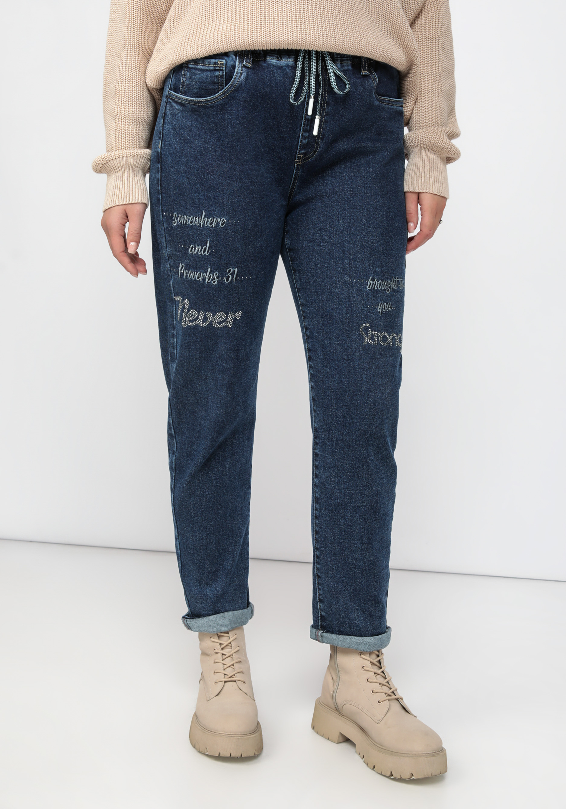 Джинсы декорированные стразами юбка мини джинсы