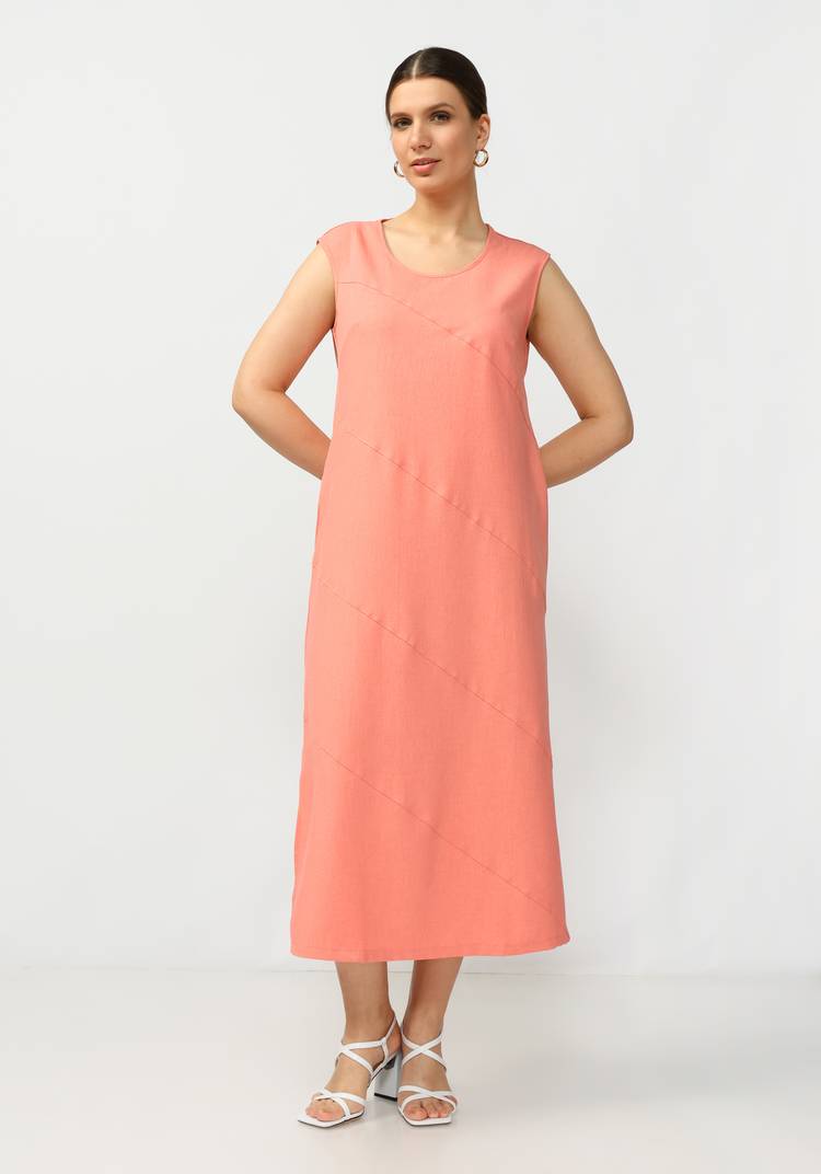 Длинное платье с разрезами Сабина шир.  750, рис. 1