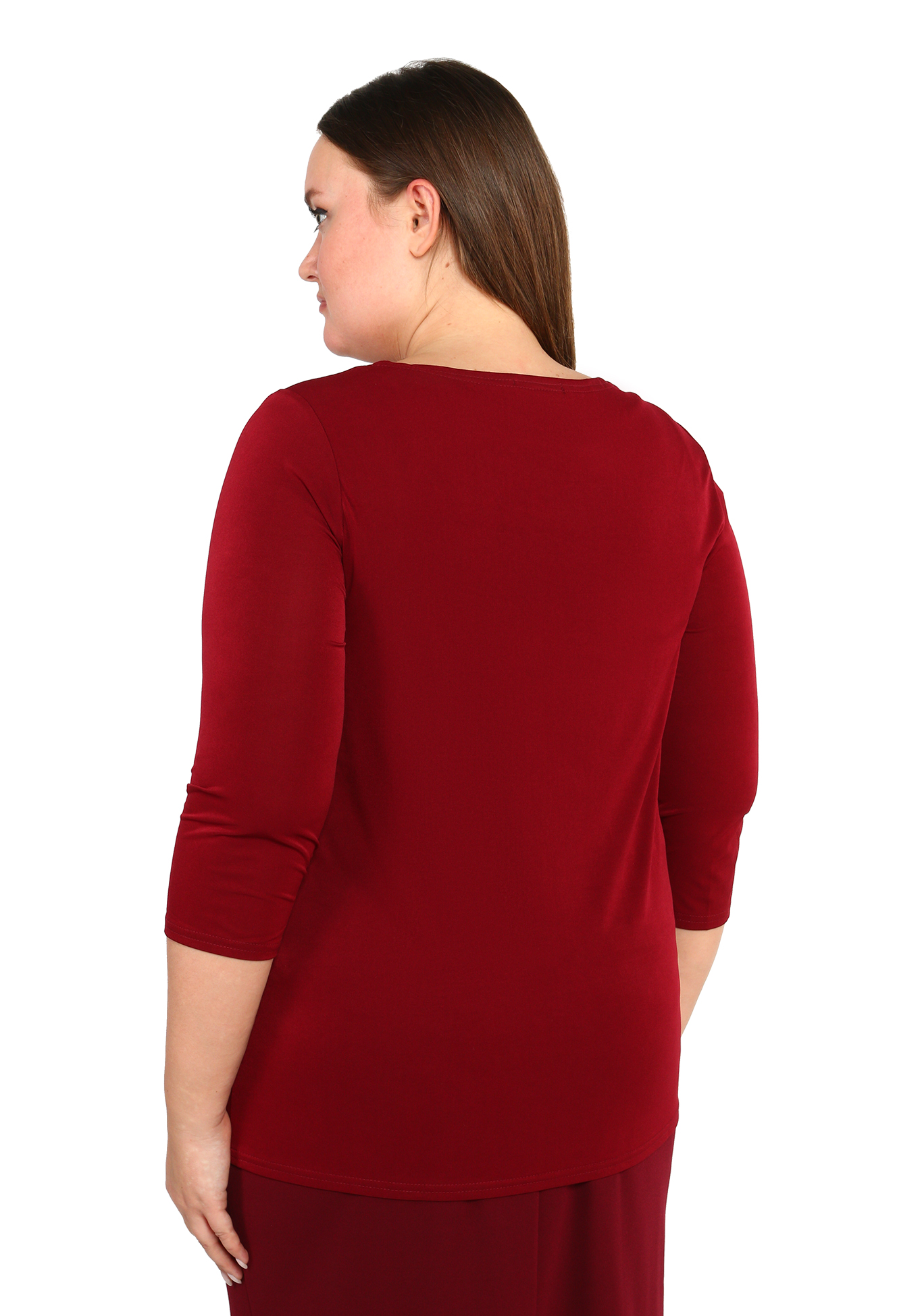 Блуза "Тайные чувства" BlagoF, размер 64, цвет красный - фото 4