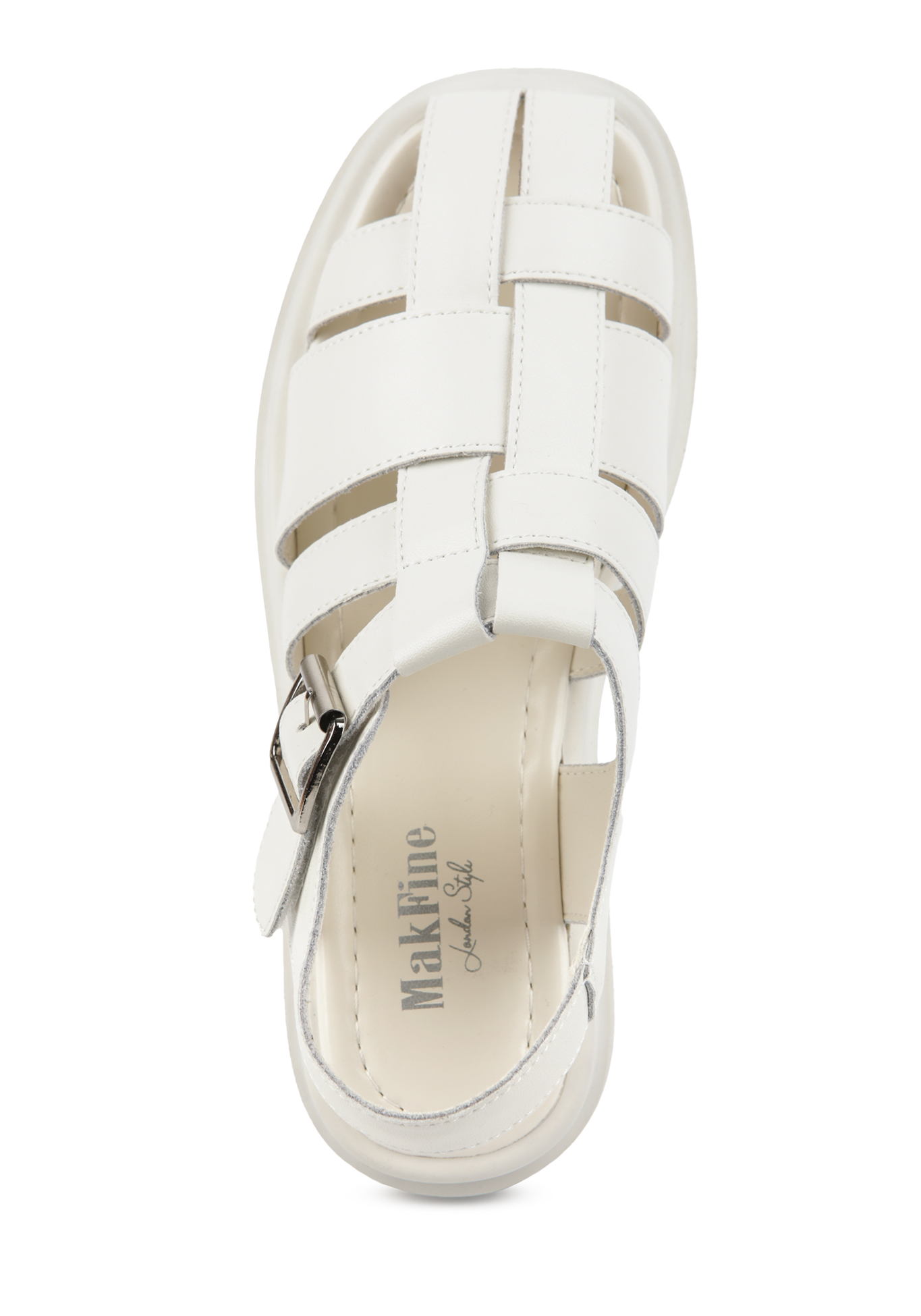 Туфли женские "Эмили" Makfine, размер 38, цвет белый - фото 4