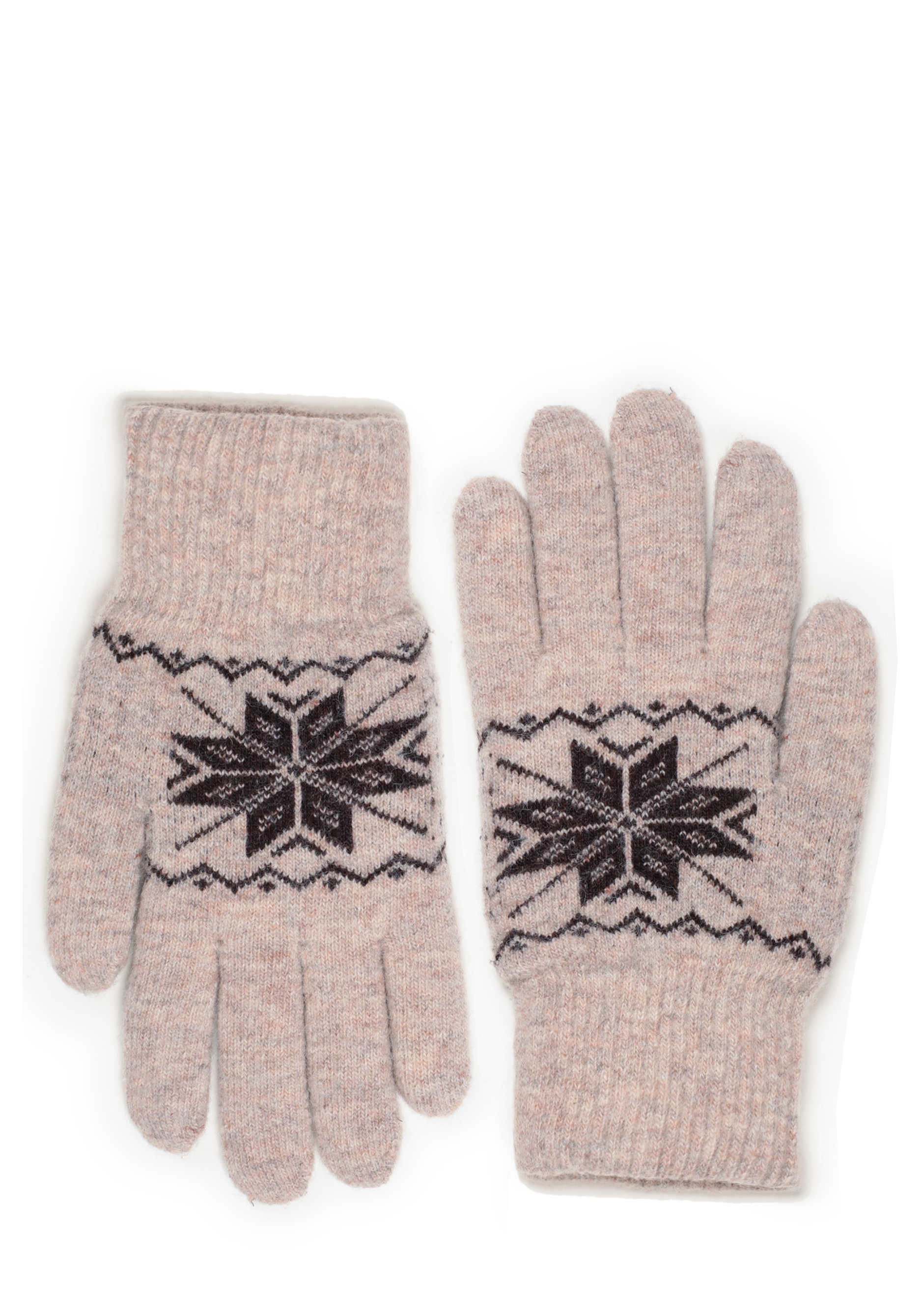 Перчатки женские "Снежинка" Zolinger, цвет фиолетовый, размер one size - фото 5