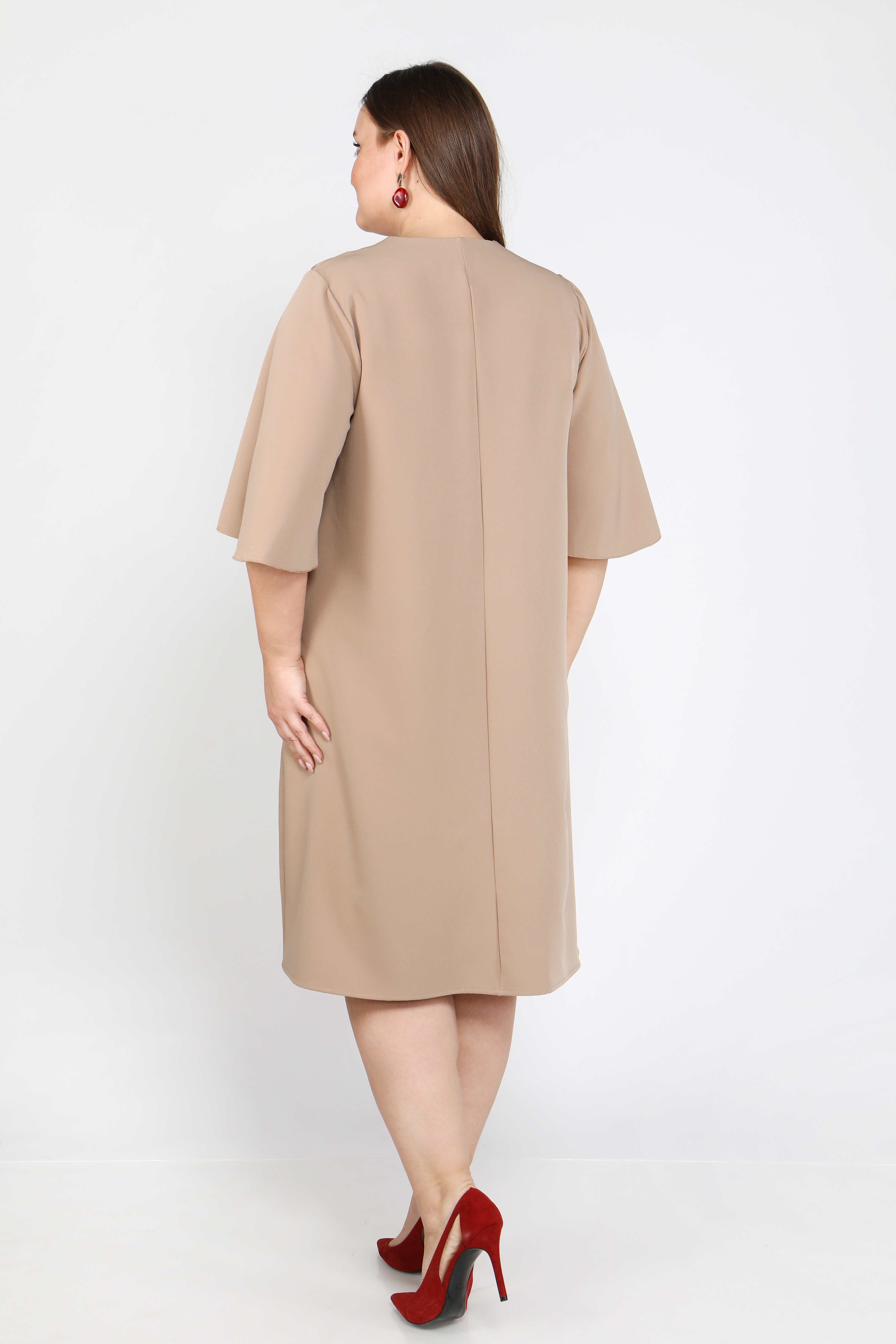 Платье "Чувственная Дама" Vivienne Mare, размер 48, цвет серый - фото 2