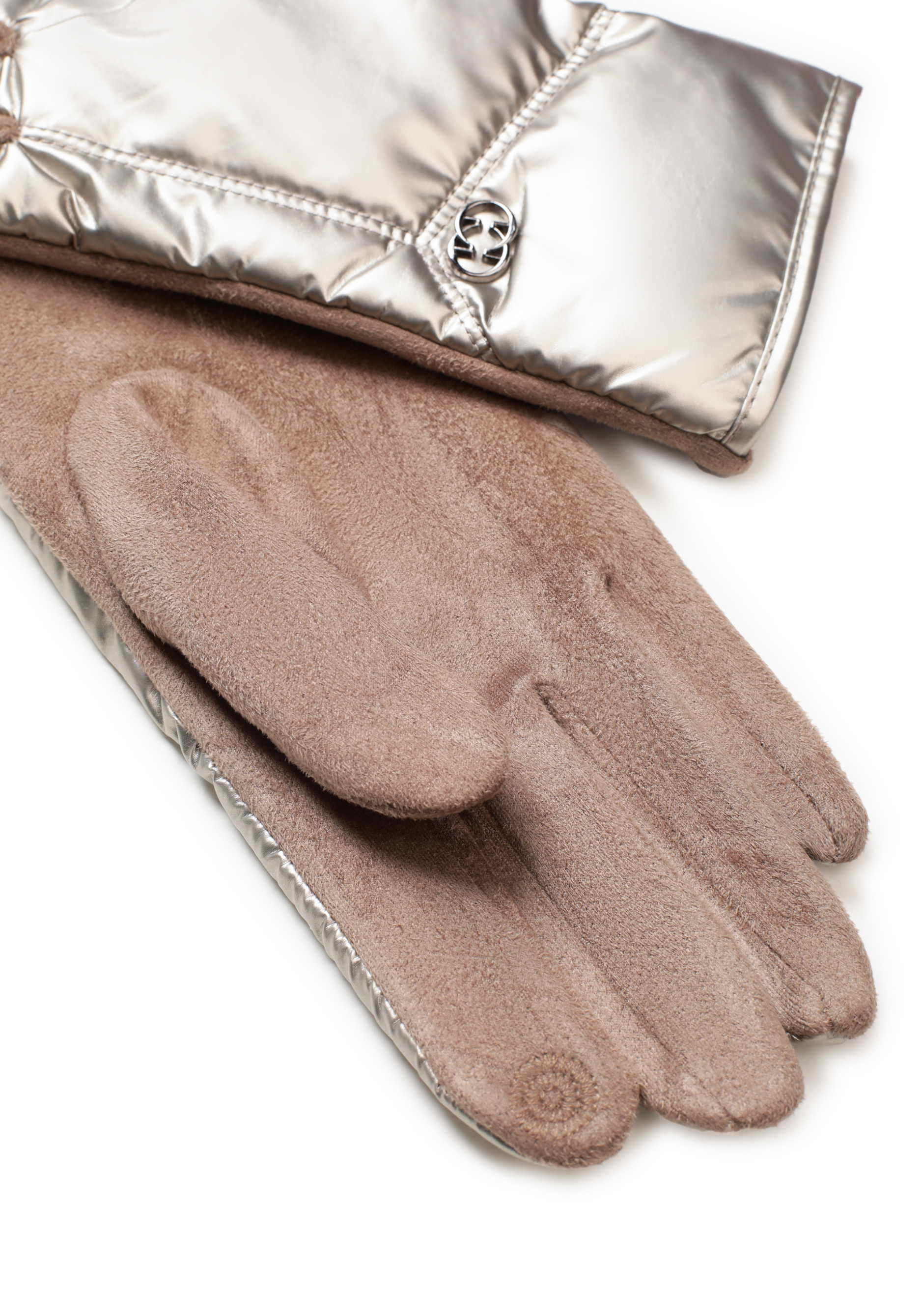 Перчатки женские "Прекрасная пора" Zolinger, цвет черный, размер one size - фото 8