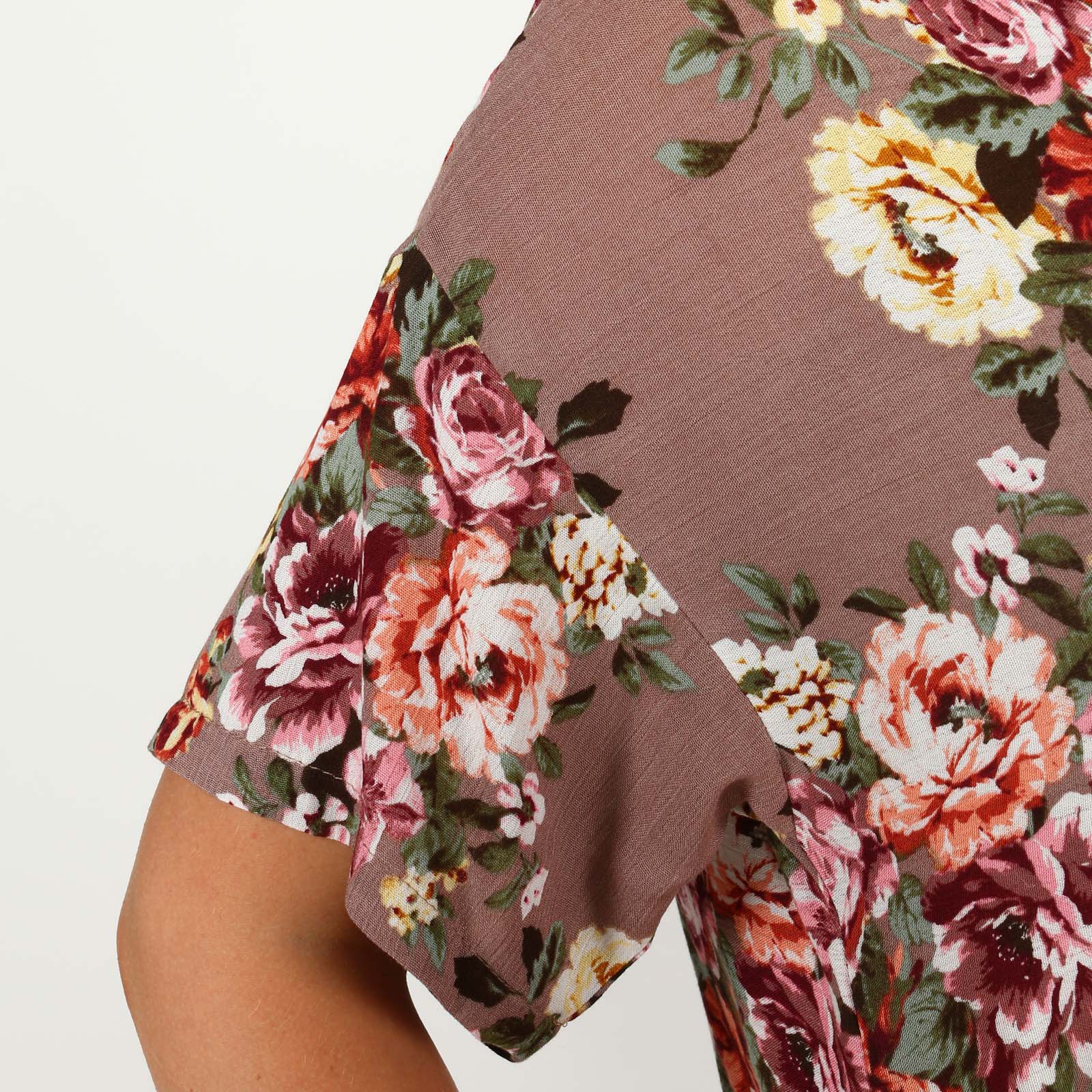 Платье-макси свободное с принтом "цветы" Frida, размер 48 - фото 6