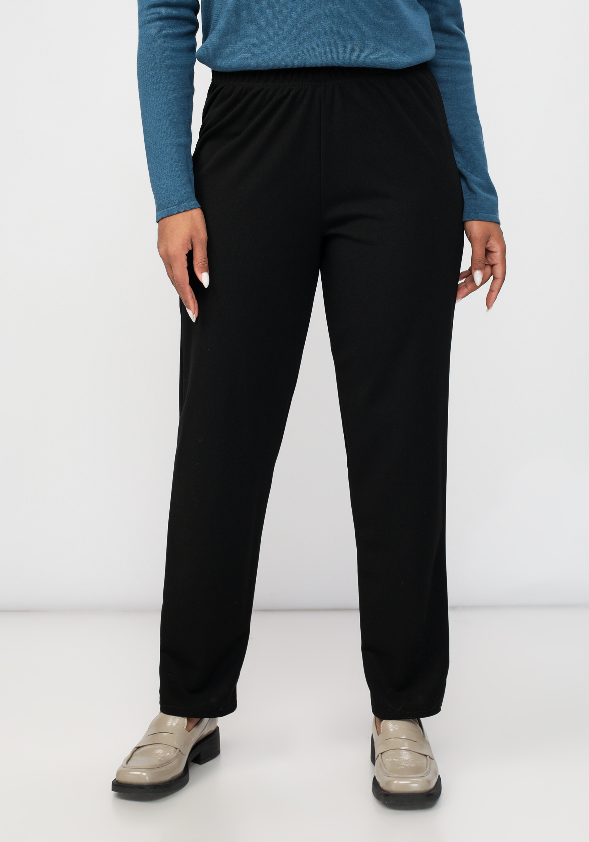 Женские брюки-стрейч "Анастасия" NATALI, цвет синий, размер 48 - фото 2