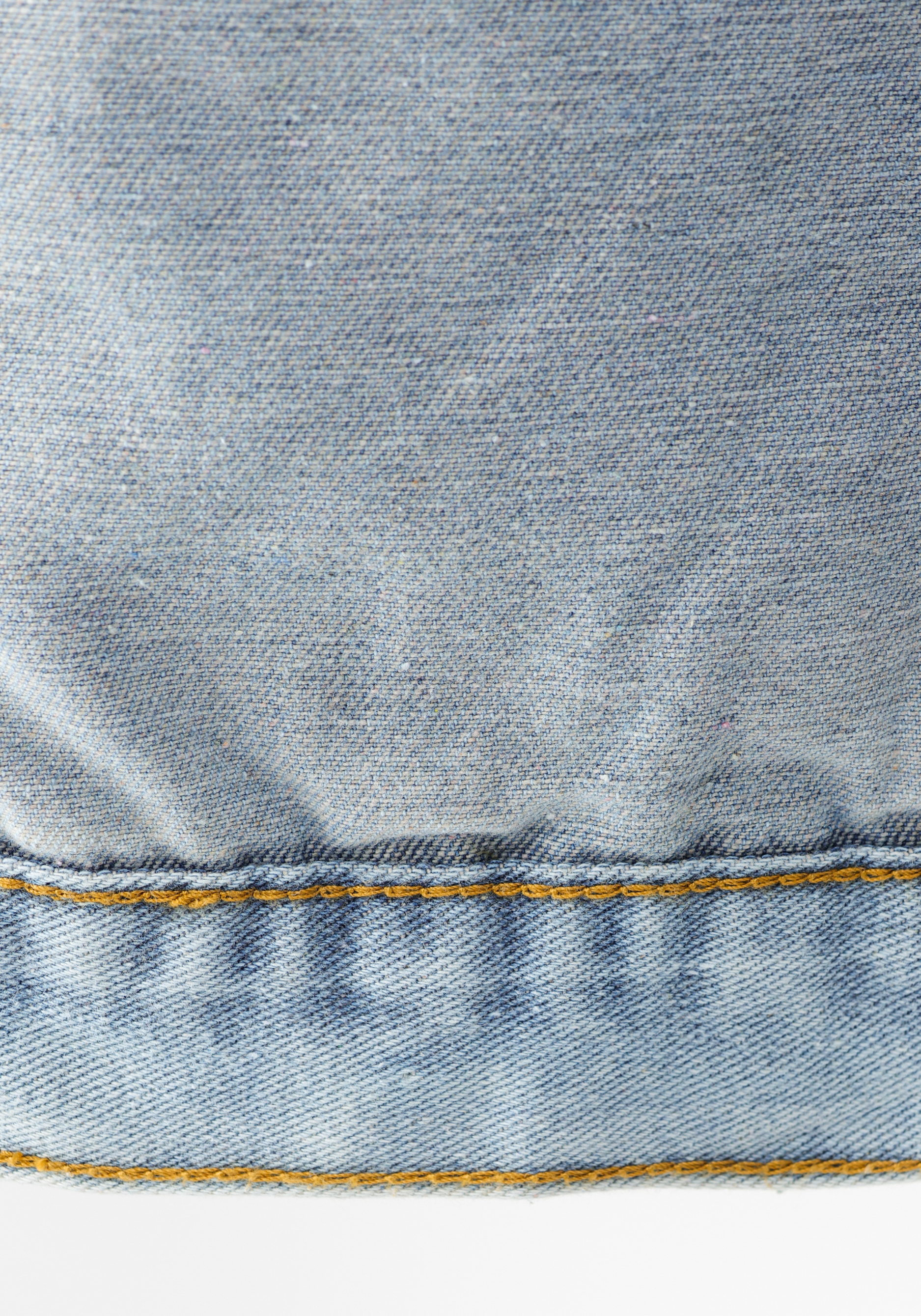 Куртка джинсовая с капюшоном No name, цвет голубой, размер 52-54 - фото 6