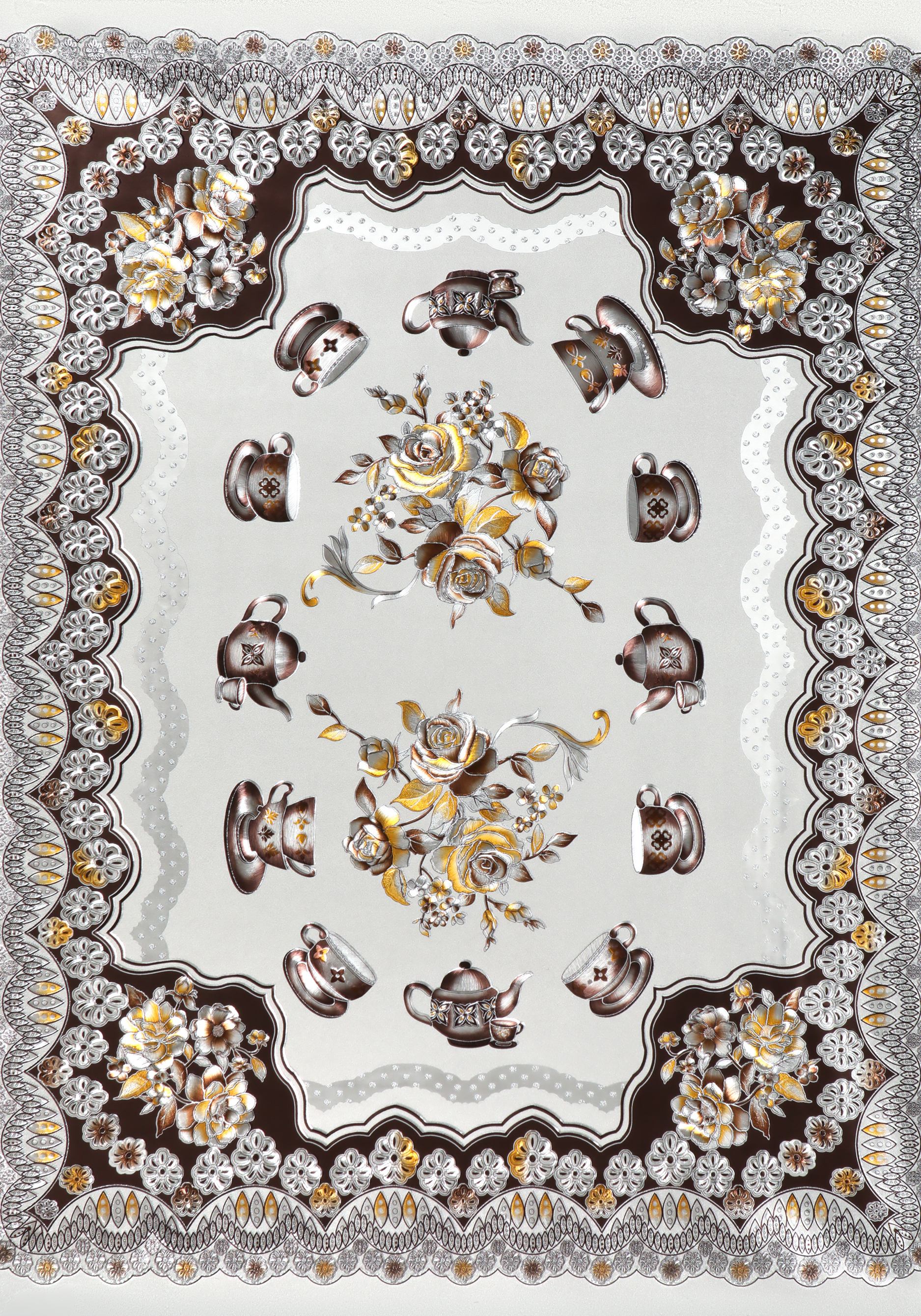 Скатерть "Тамада" Колорит, цвет серый, размер 120*150 - фото 10
