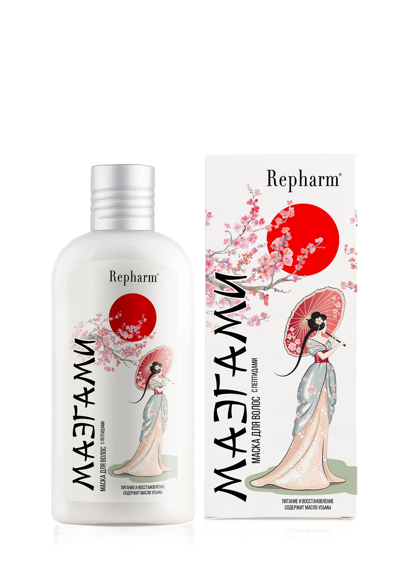 "Маэгами" Маска для волос с пептидами Repharm