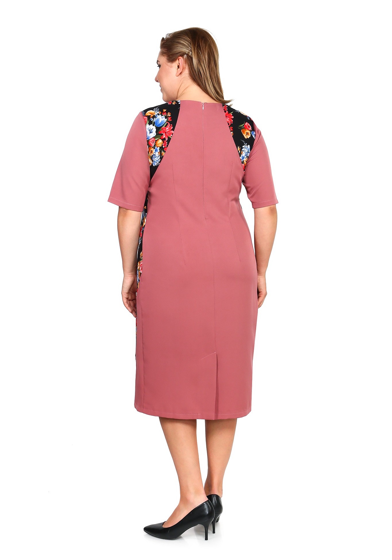 Платье "Цветочные линии" Bianka Modeno, размер 50 - фото 8