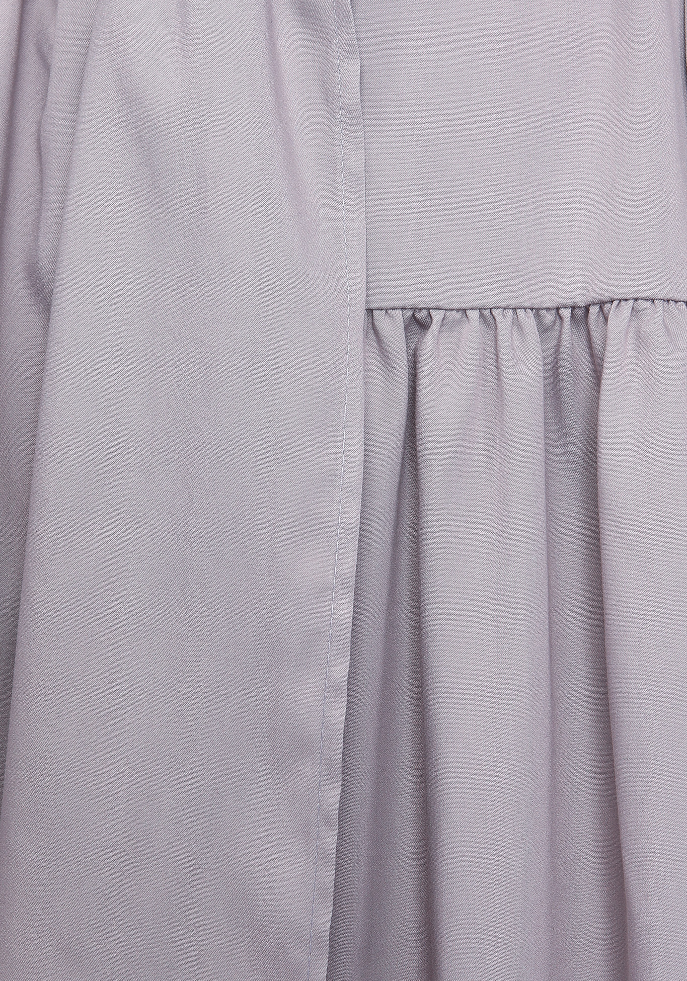 Платье миди с рюшами Polina Romanova, размер 48, цвет белый - фото 7