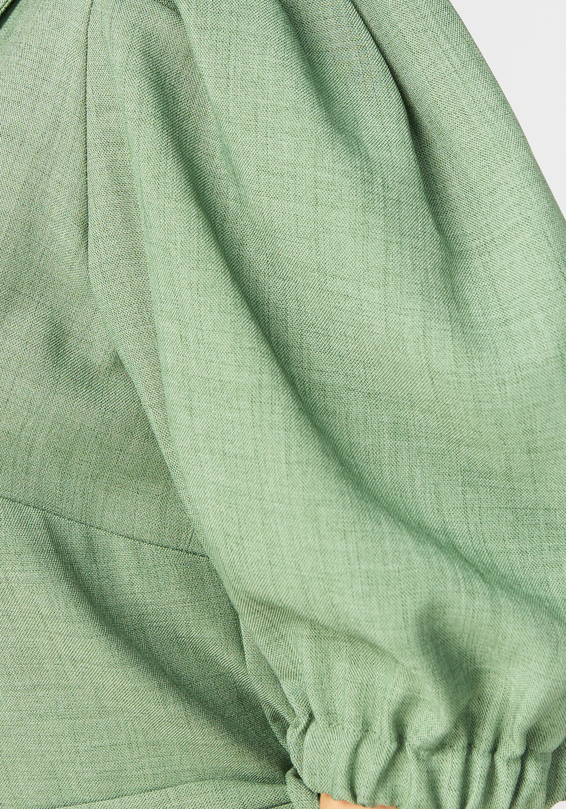 Платье на пуговицах с рукавом "фонарик" Mio Imperatrice, цвет зеленый, размер 50 - фото 3
