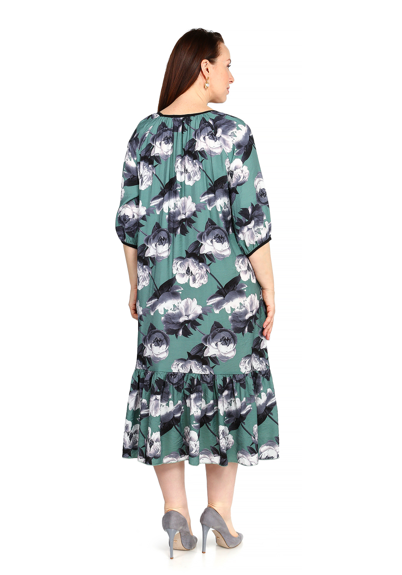Платье Нежные Цветы Синель, размер 48 - фото 6