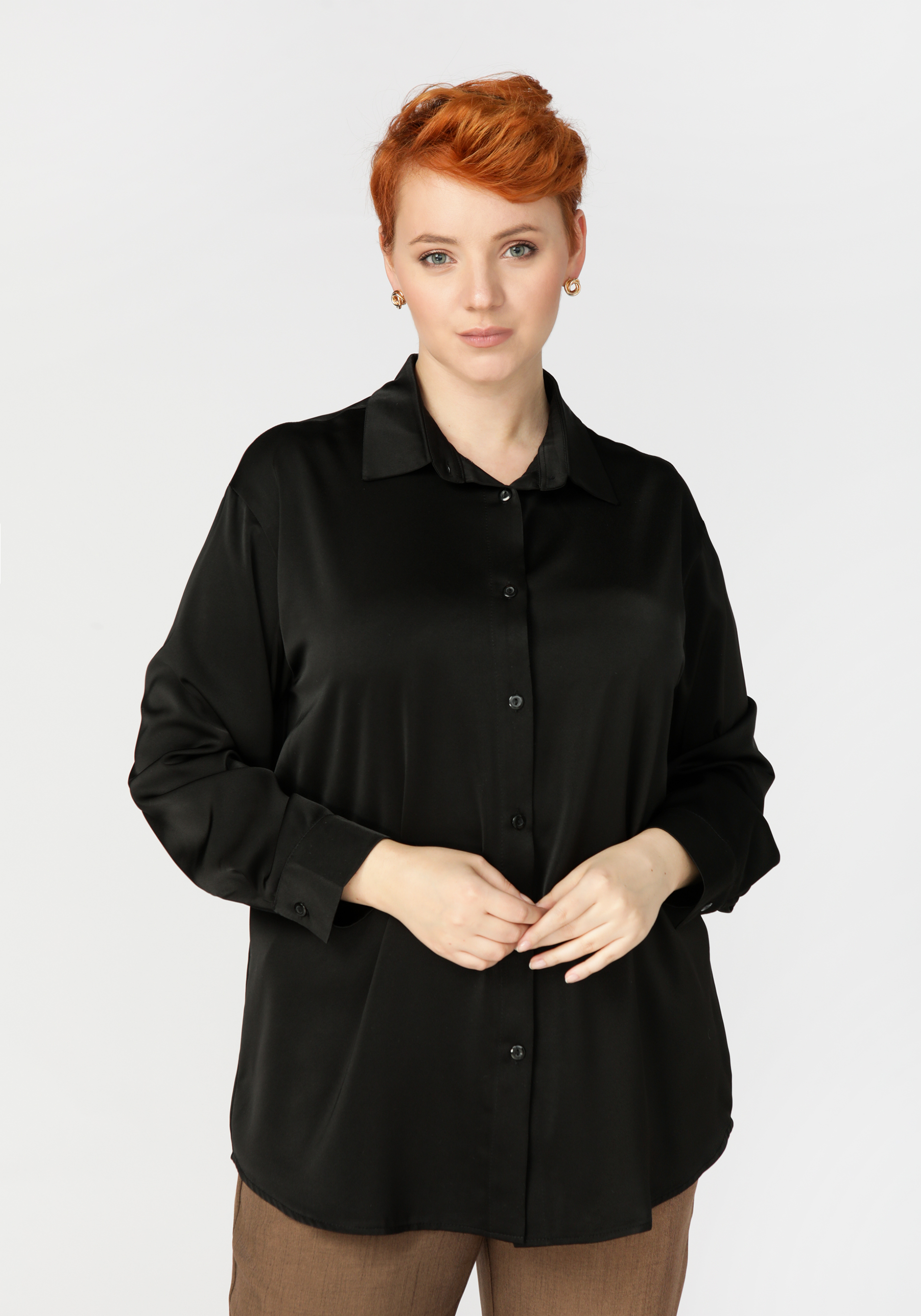 Блуза женская «Вероника», цвет сиреневый, размер 56 - фото 7