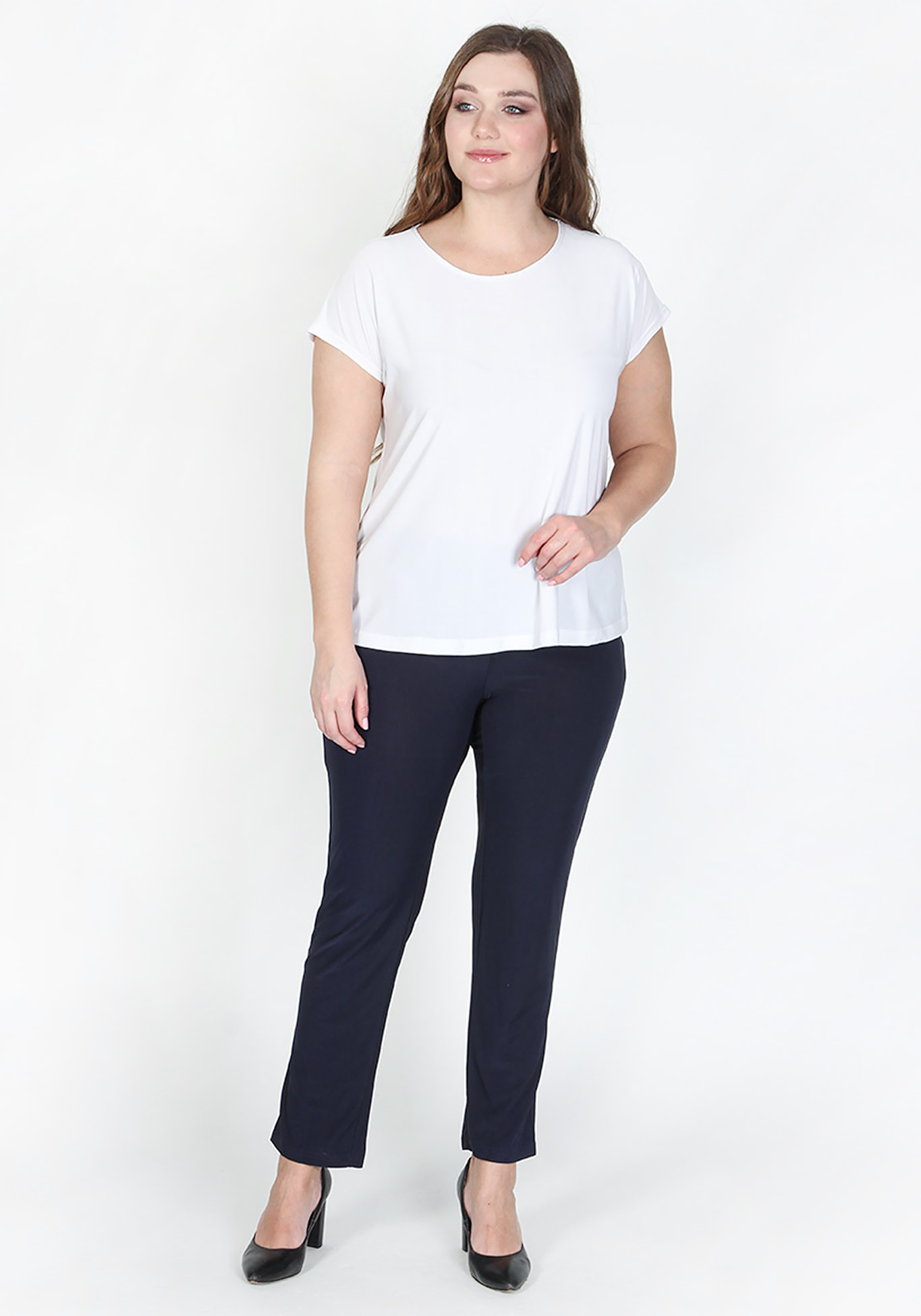 Блуза "Легкая пора" Binitra Bini, размер 48, цвет белый - фото 1