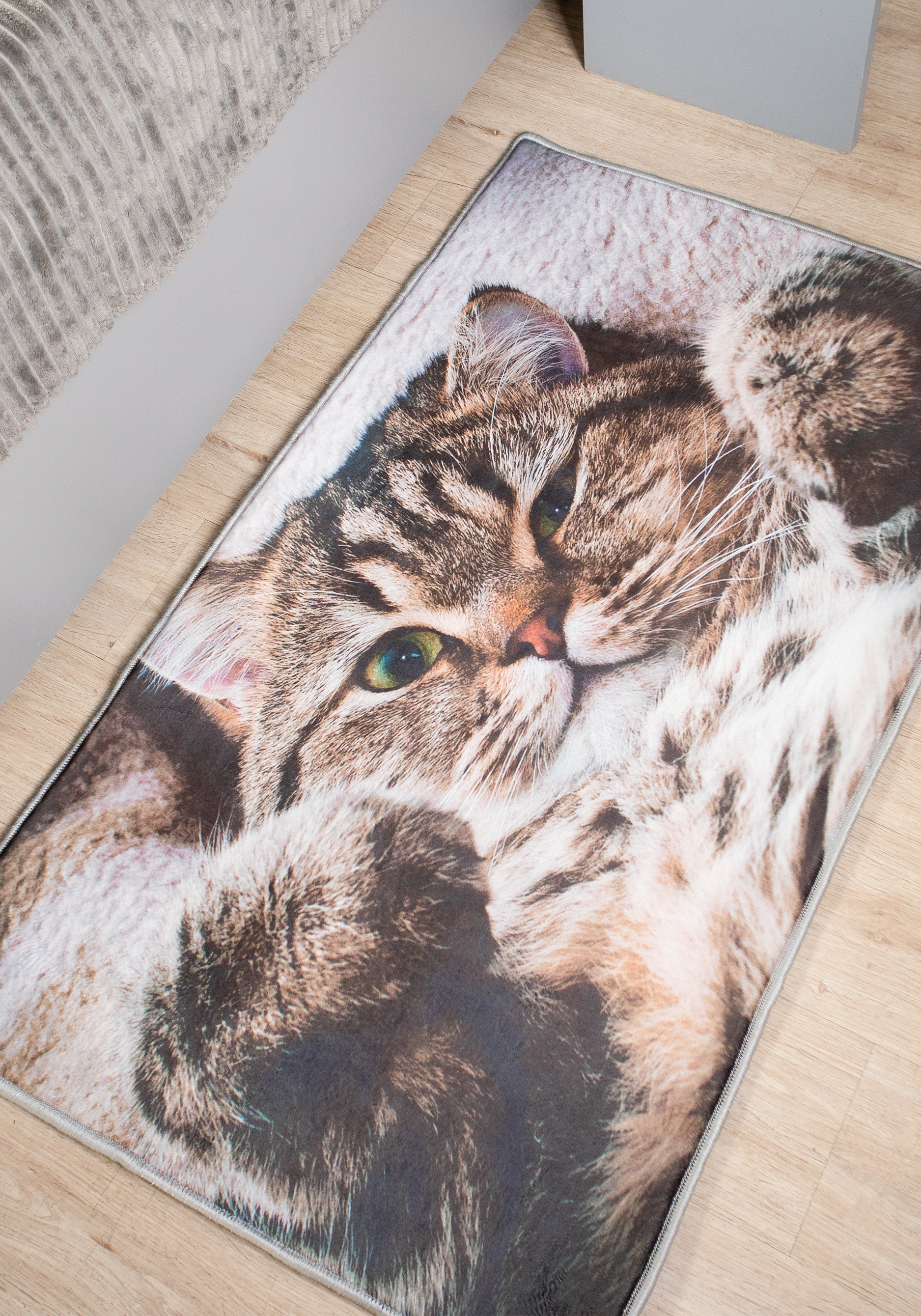 Фотоковёр "Чеширский кот" Тами Текс, цвет мультиколор, размер 50*70 - фото 1