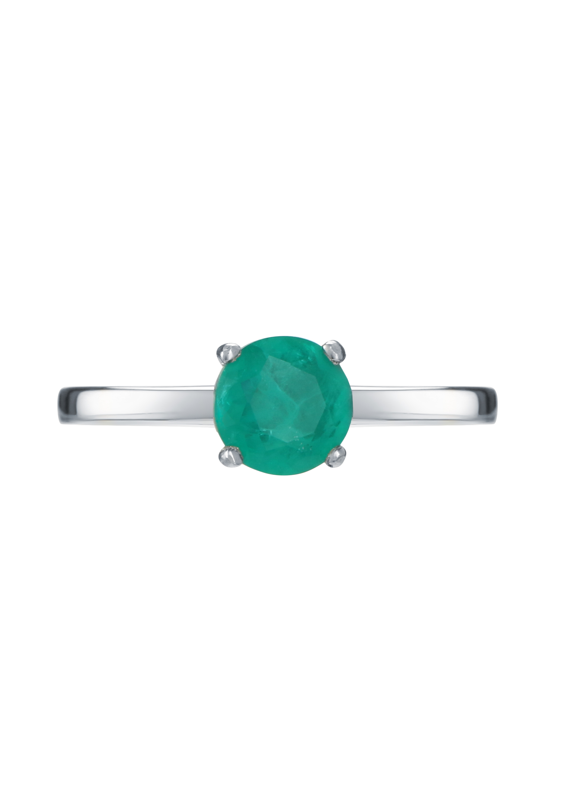 Кольцо серебряное "Сокровенная мечта" Nouvelle, размер 17, цвет зеленый солитер - фото 4