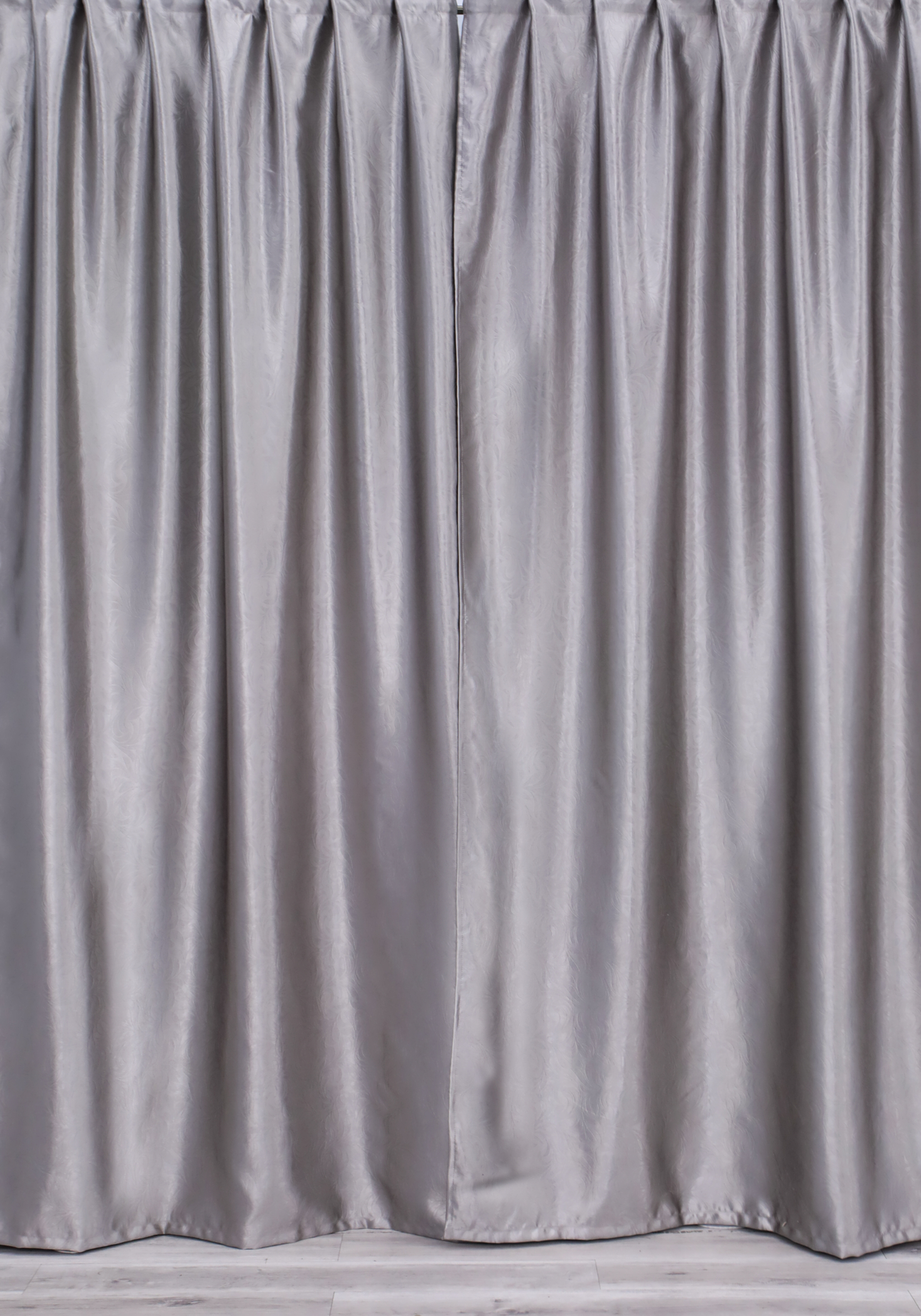 Комплект портьер "Атласный блеск", цвет серый, размер 150*270 - фото 9