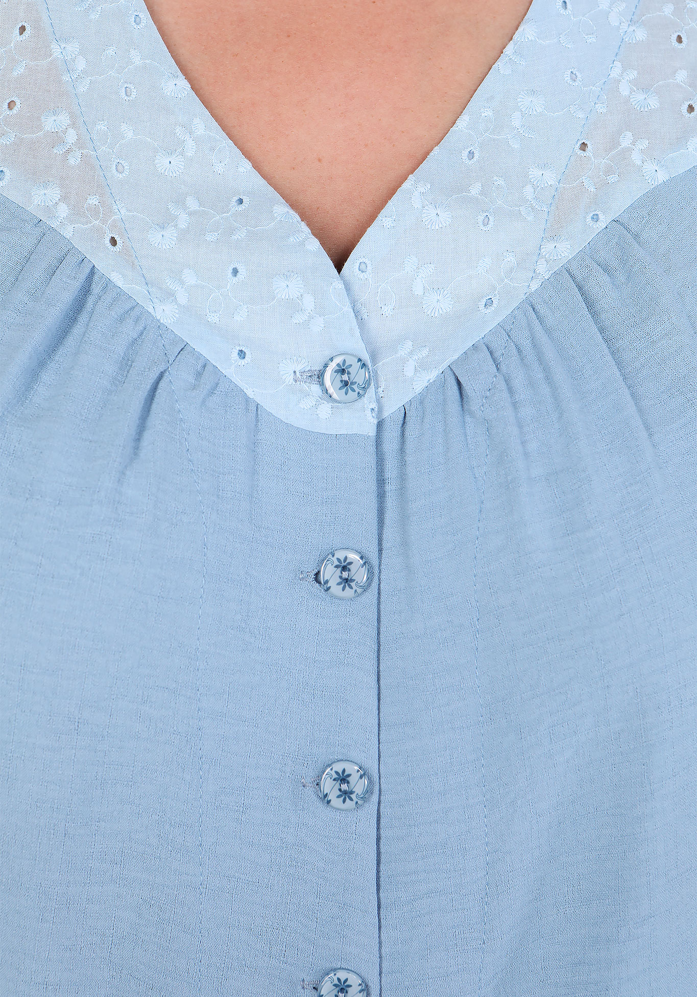 Блуза "Светлая полоса" GalaGrosso, размер 52, цвет персиковый - фото 5