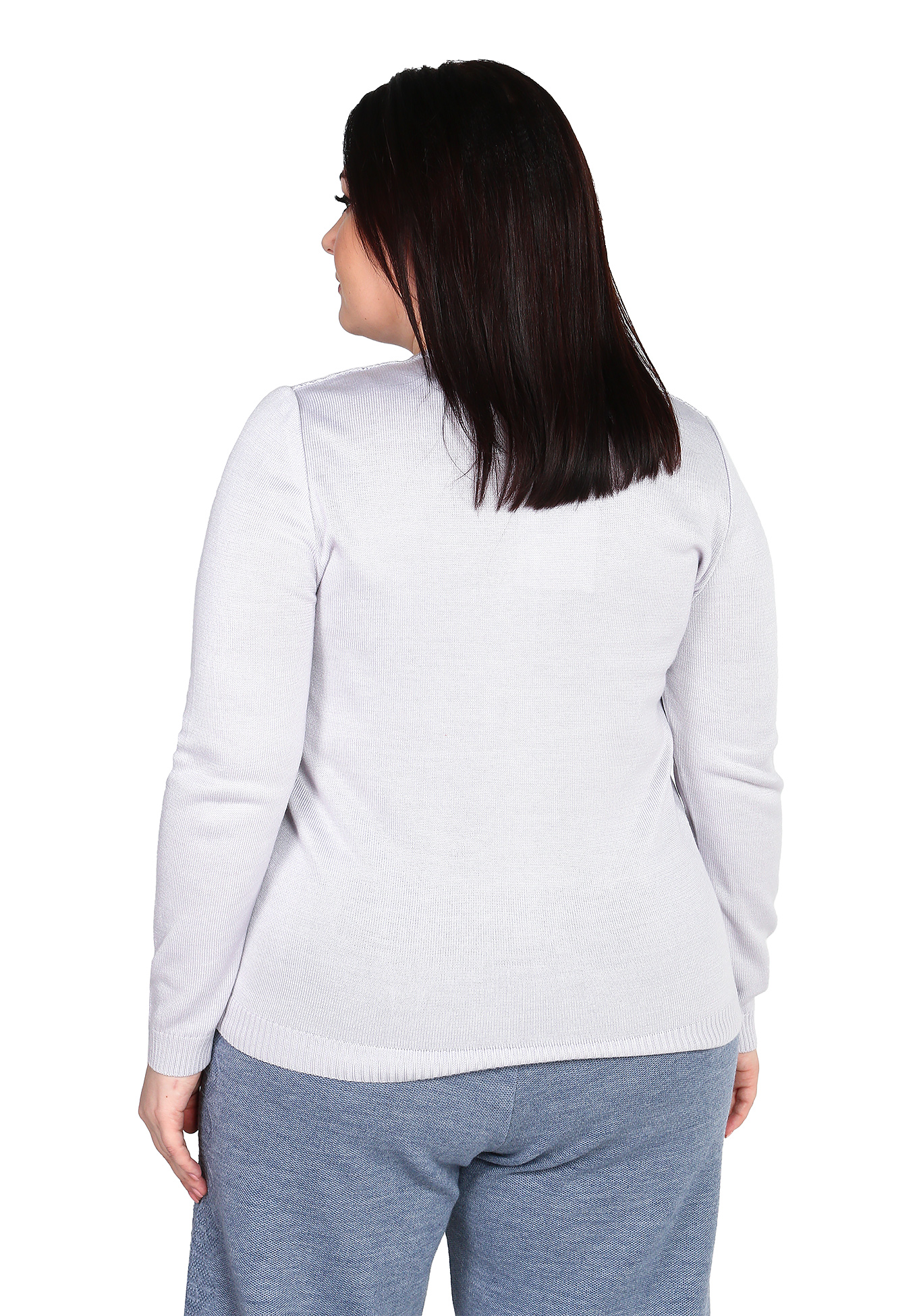 Пуловер "Изящная сказка" Ariadna, размер 50, цвет лиловый - фото 4
